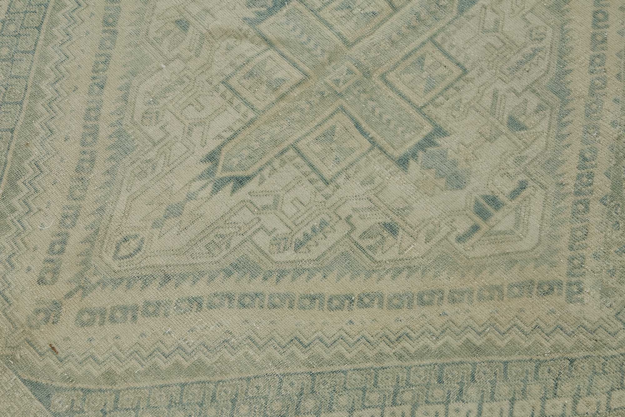 Beige Persian Antique — 1.38 x 1.96