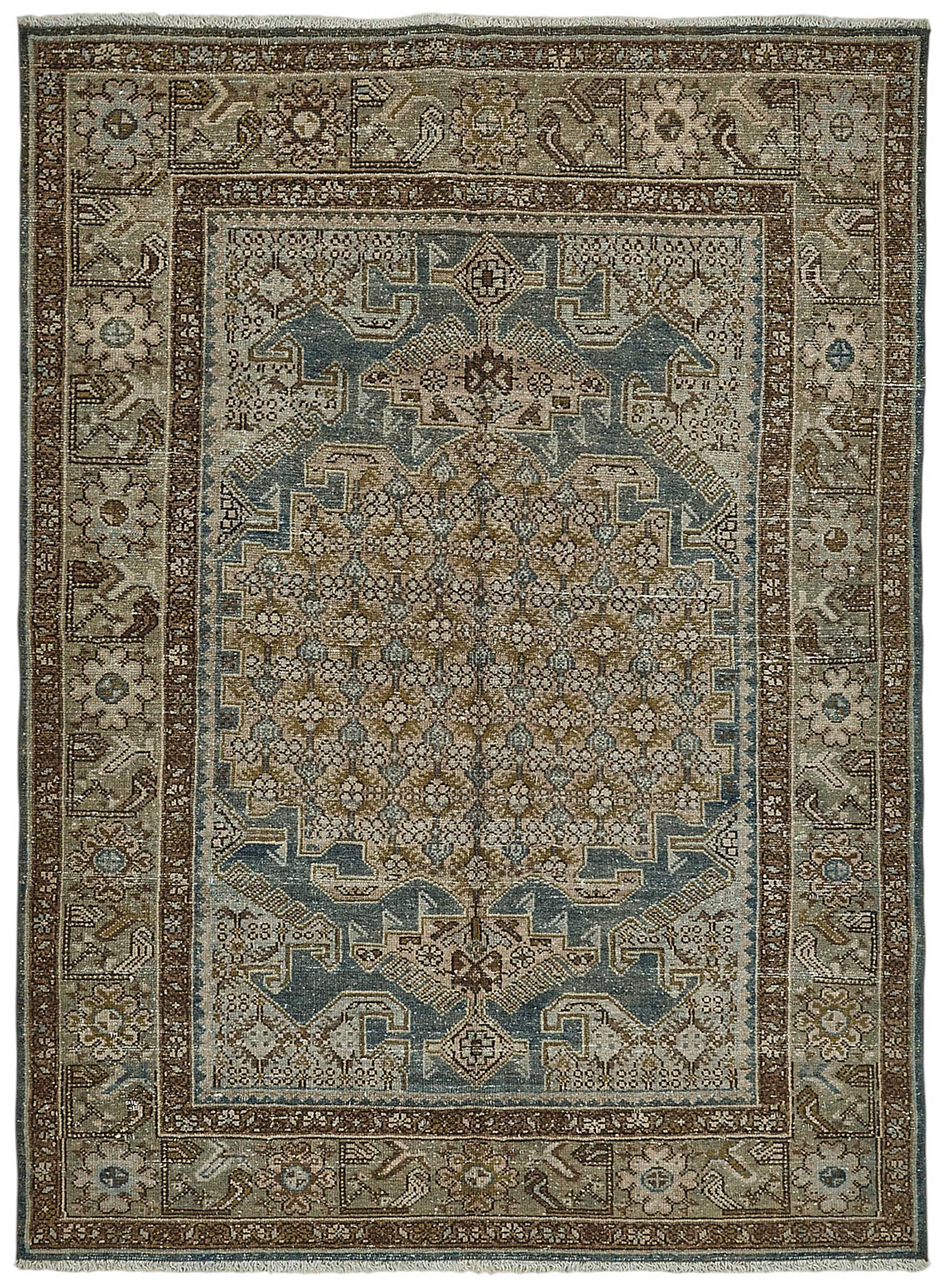 Beige Persian Antique — 1.32 x 1.84