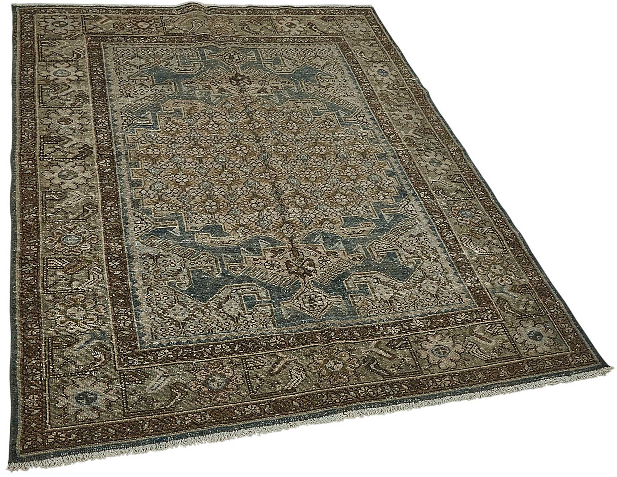 Beige Persian Antique — 1.32 x 1.84