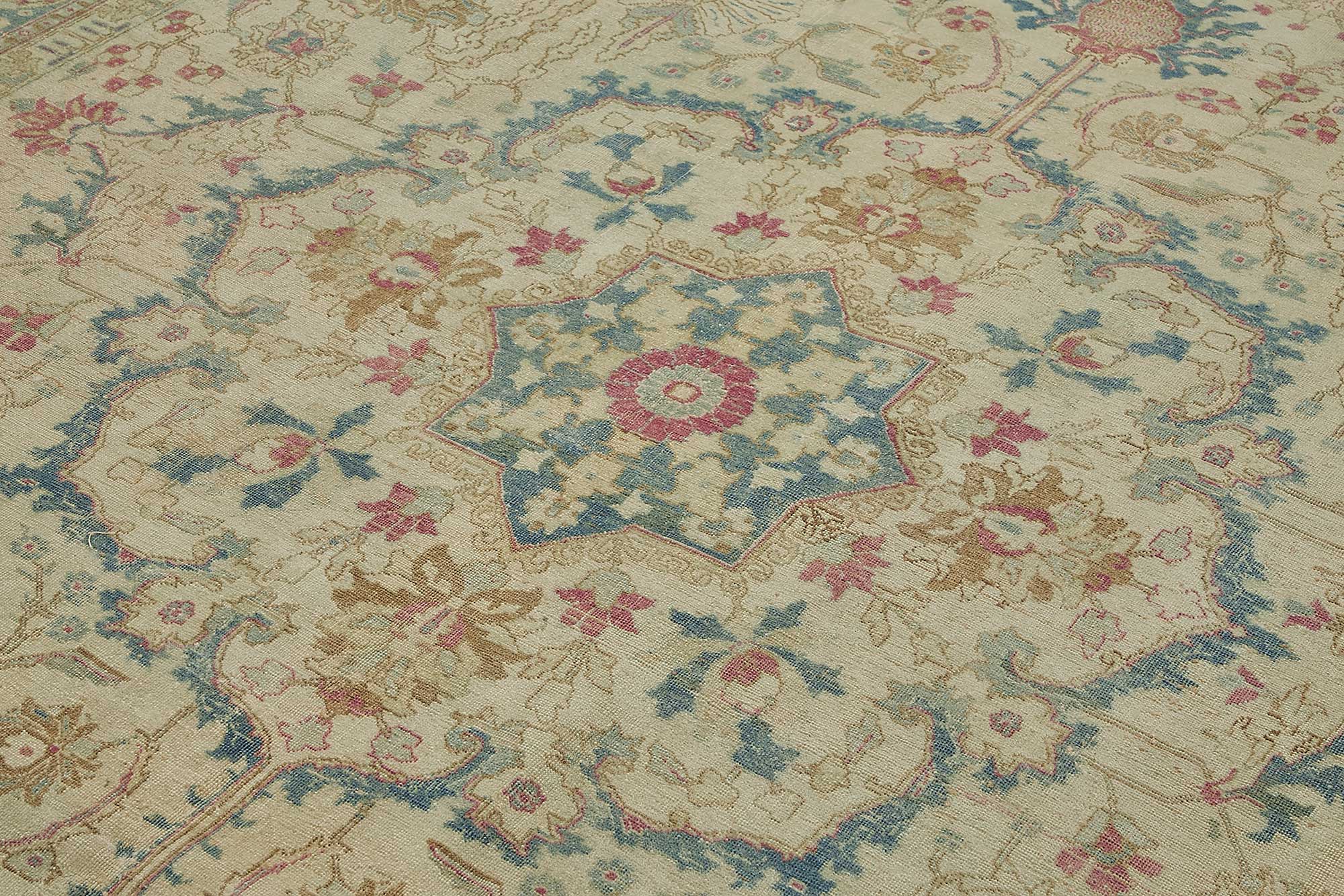 Beige Persian Antique — 2.62 x 3.55