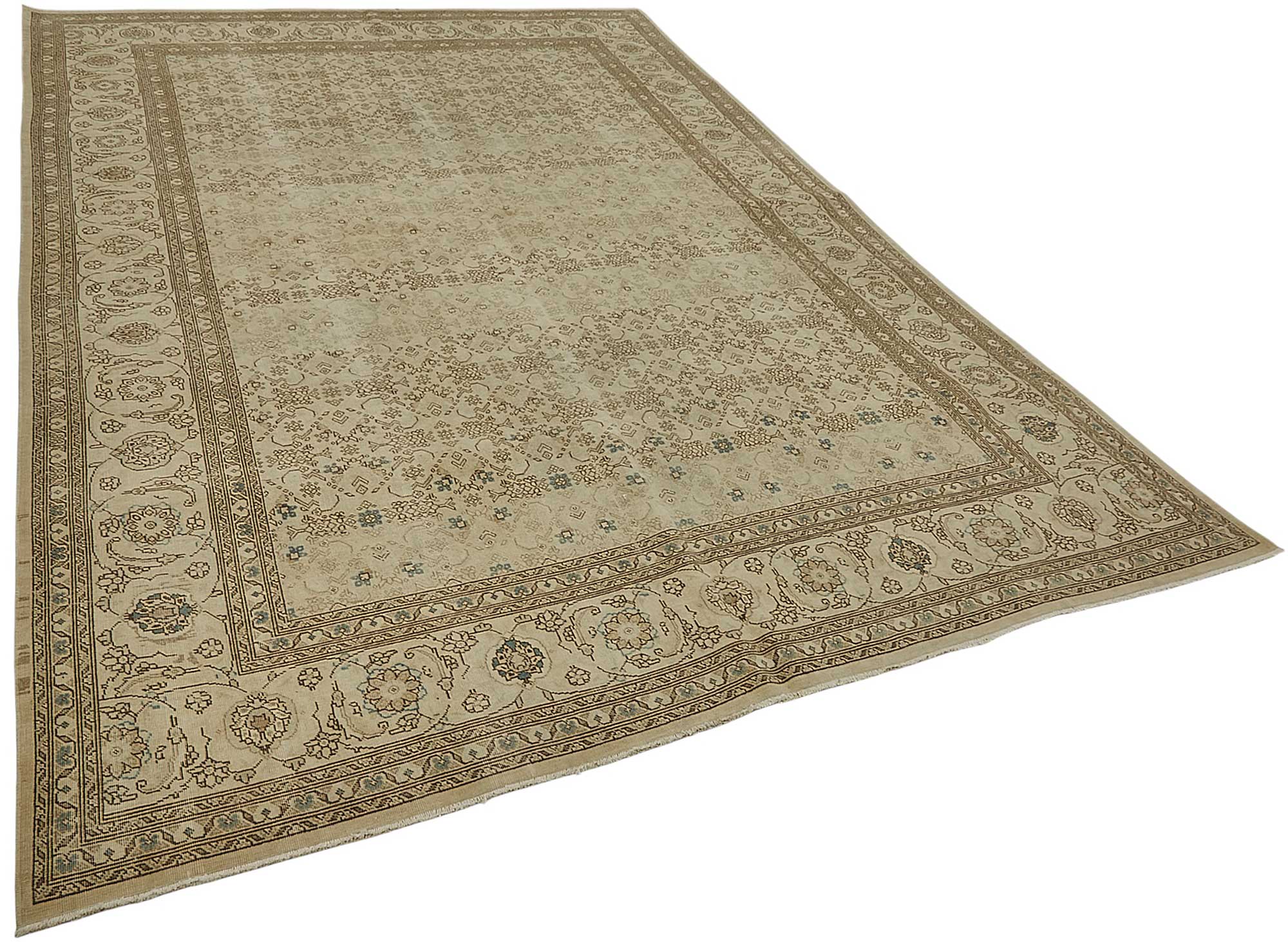 Beige Persian Antique — 2.20 x 3.14