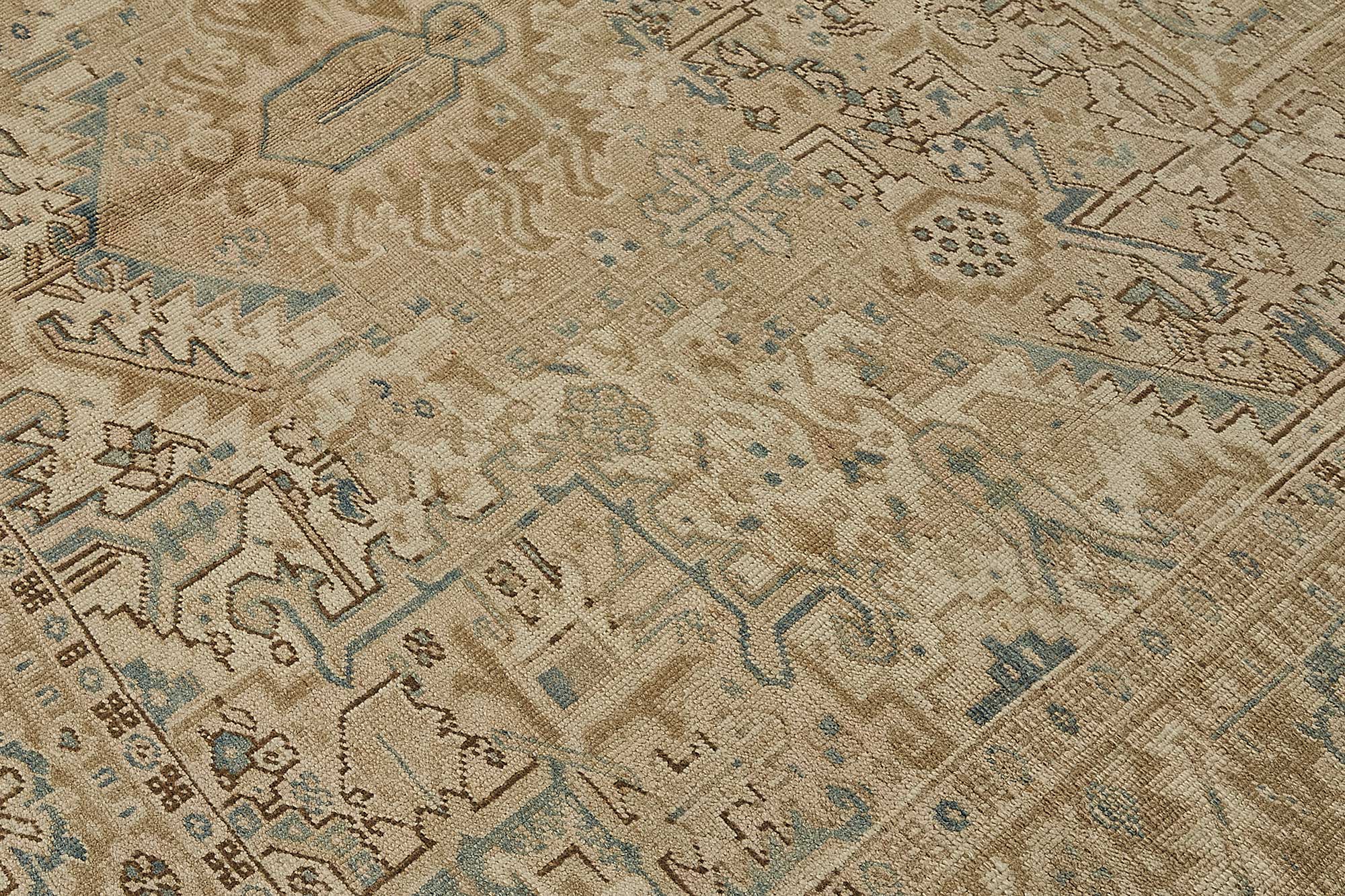 Beige Persian Antique — 2.52 x 3.54
