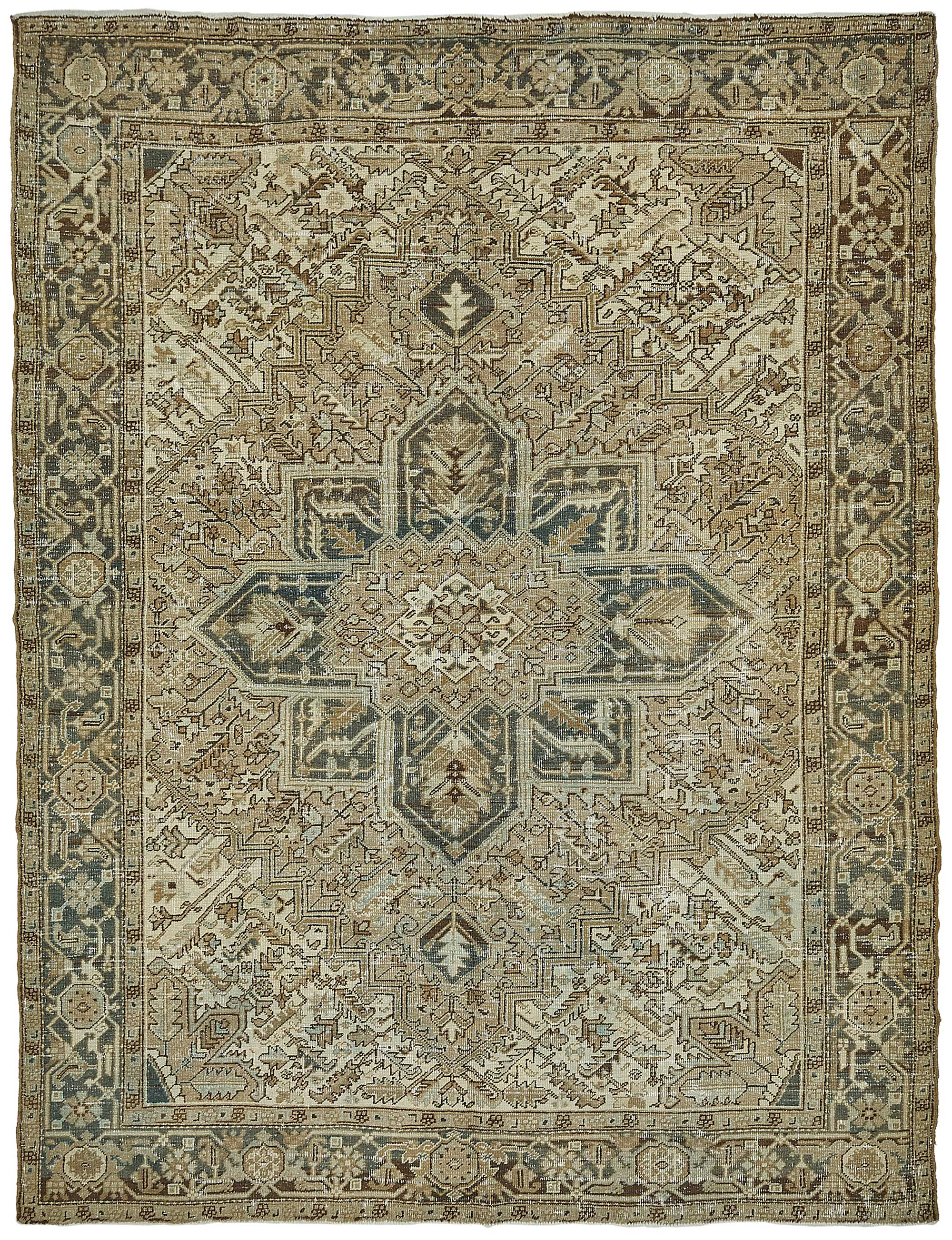 Beige Persian Antique — 2.36 x 3.10