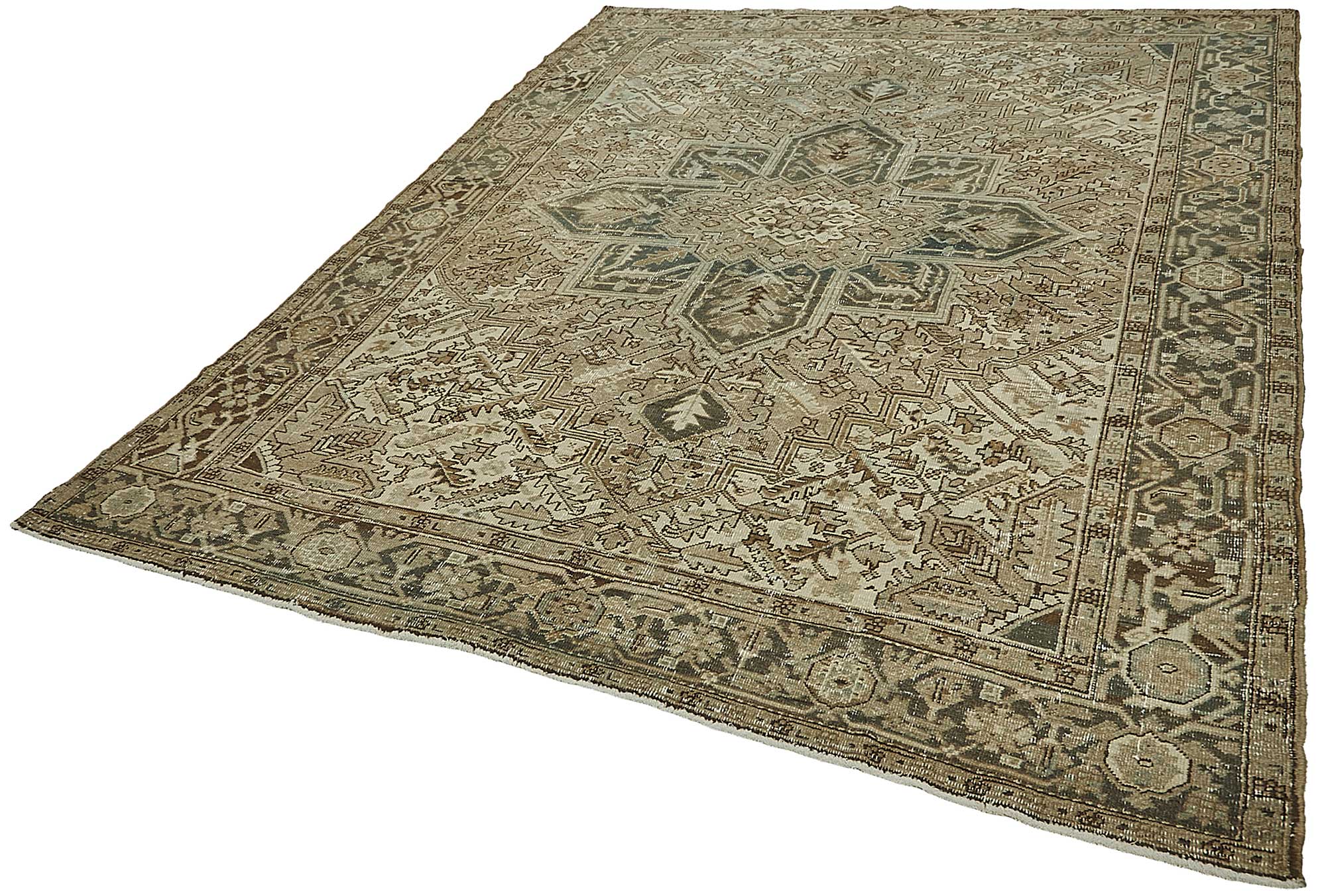 Beige Persian Antique — 2.36 x 3.10