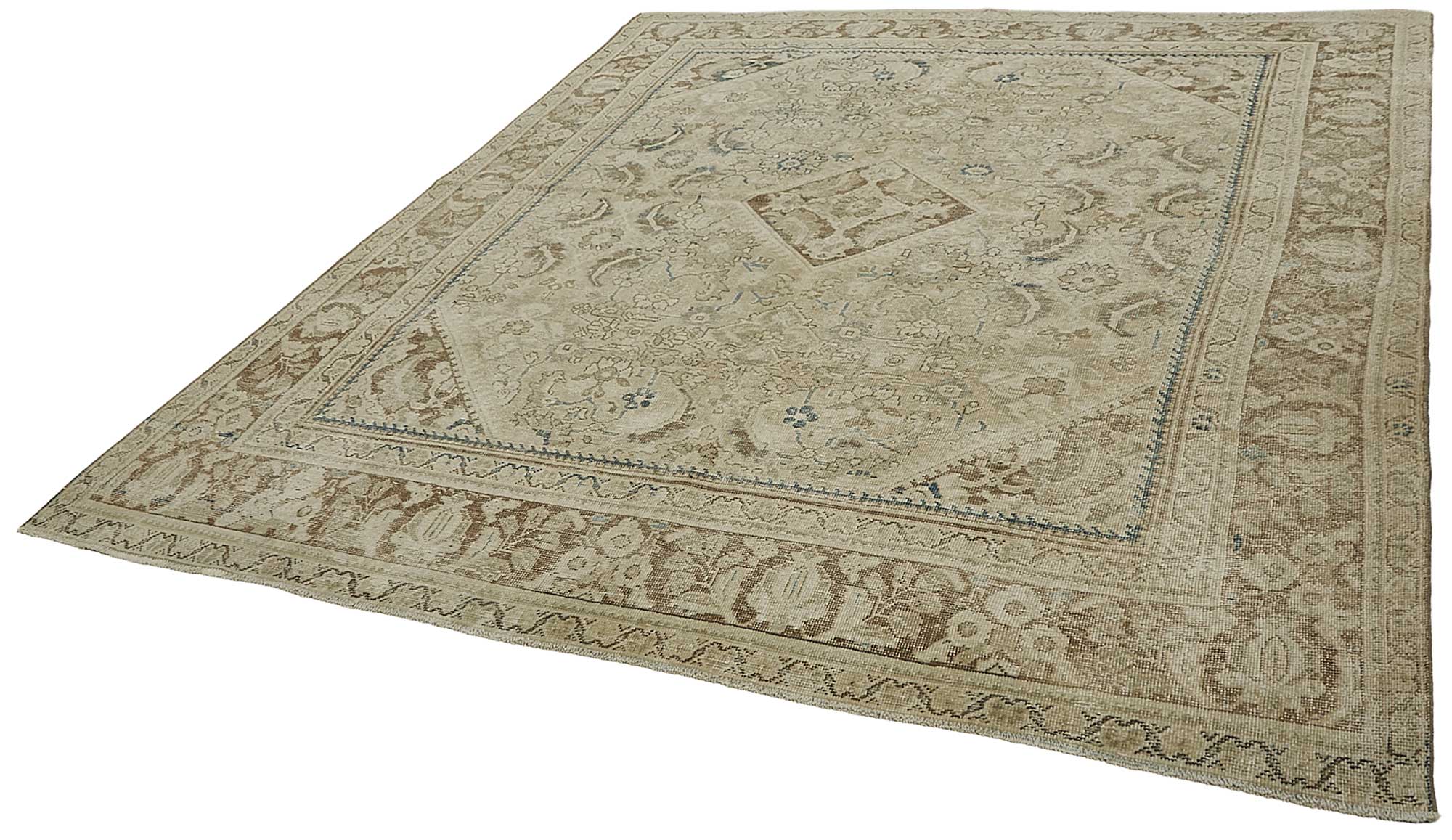 Beige Persian Antique — 2.65 x 3.56