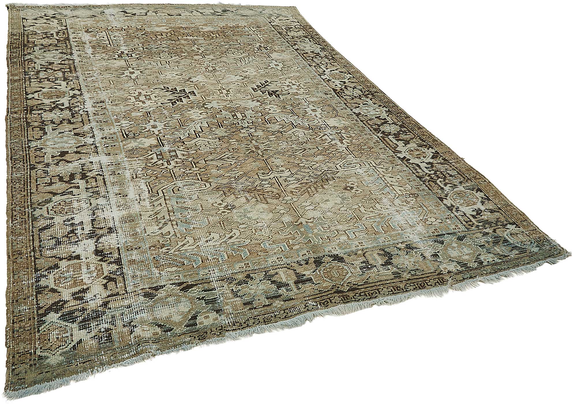 Beige Persian Antique — 2.18 x 3.10