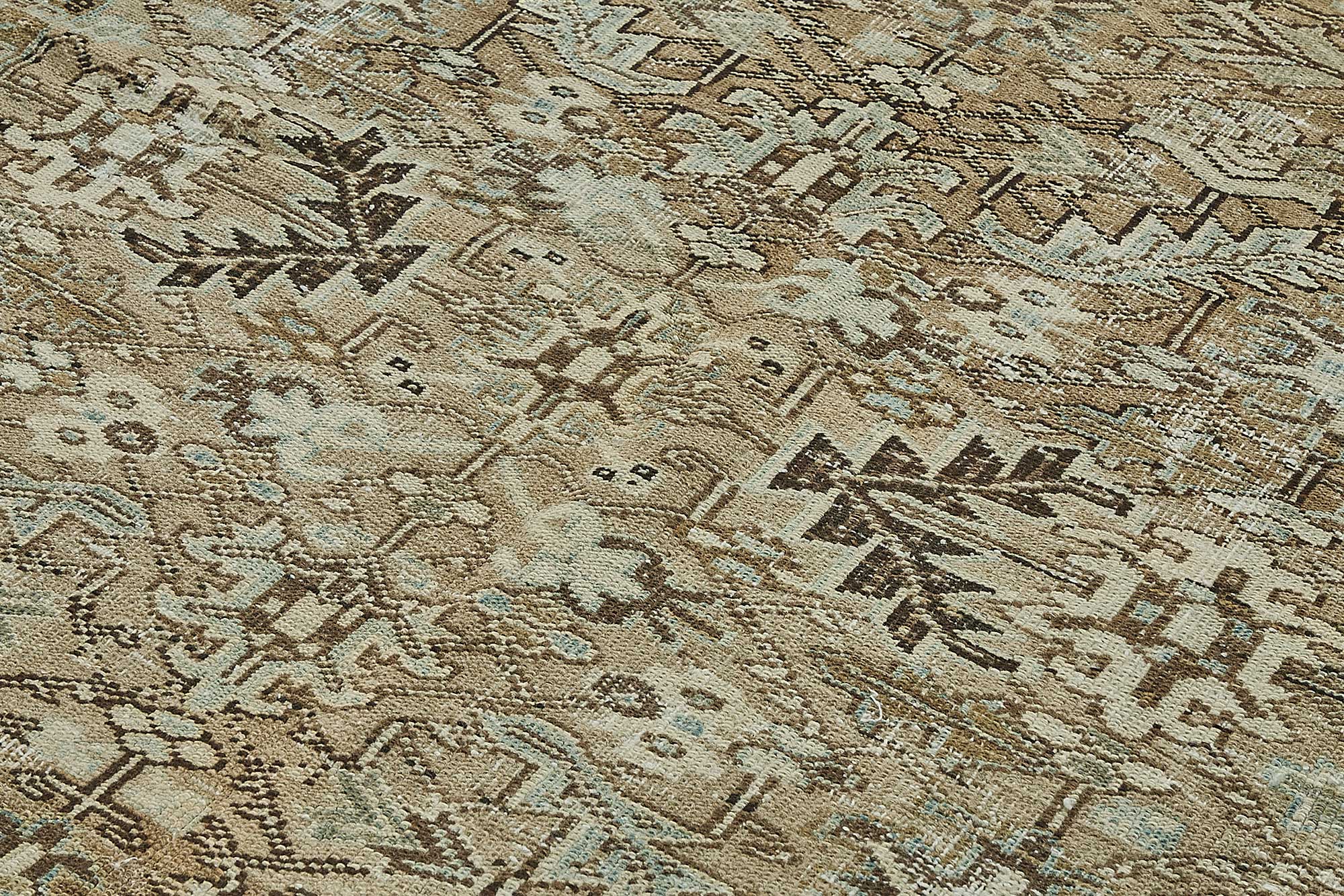 Beige Persian Antique — 2.18 x 3.10