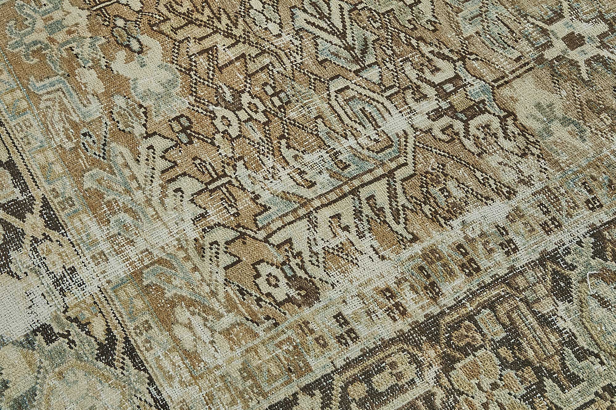 Beige Persian Antique — 2.18 x 3.10