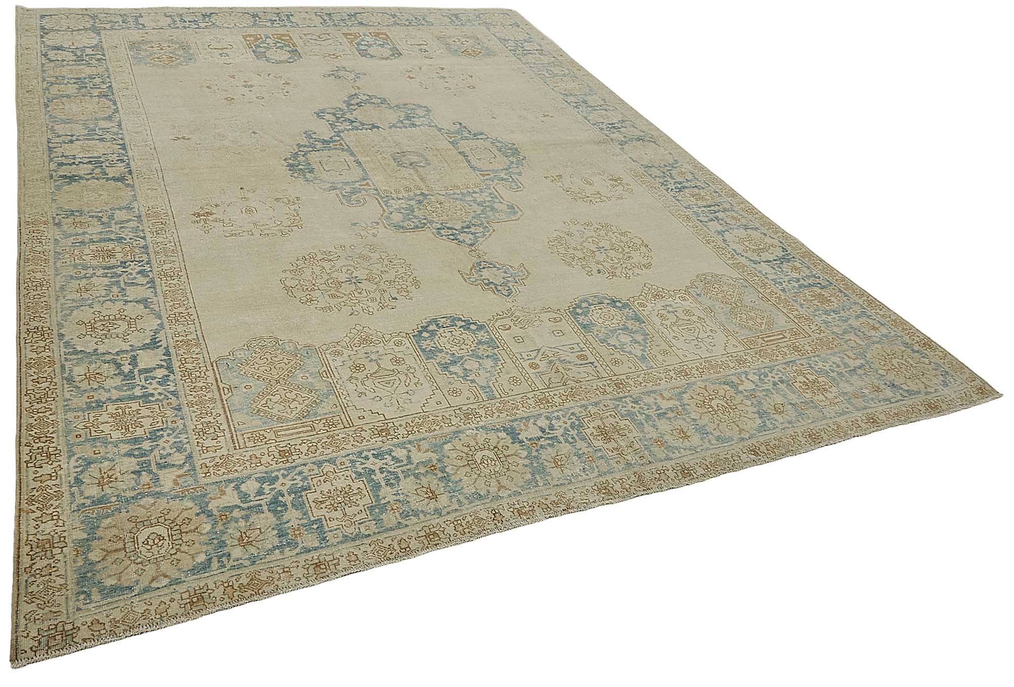 Beige Persian Antique — 2.72 x 3.76