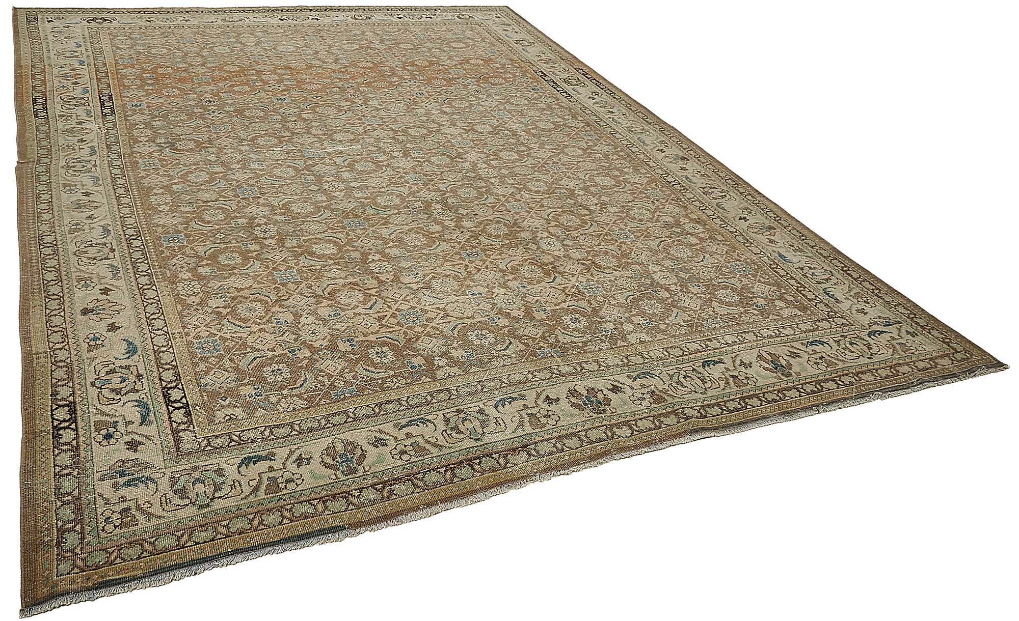 Beige Persian Antique — 2.92 x 3.80