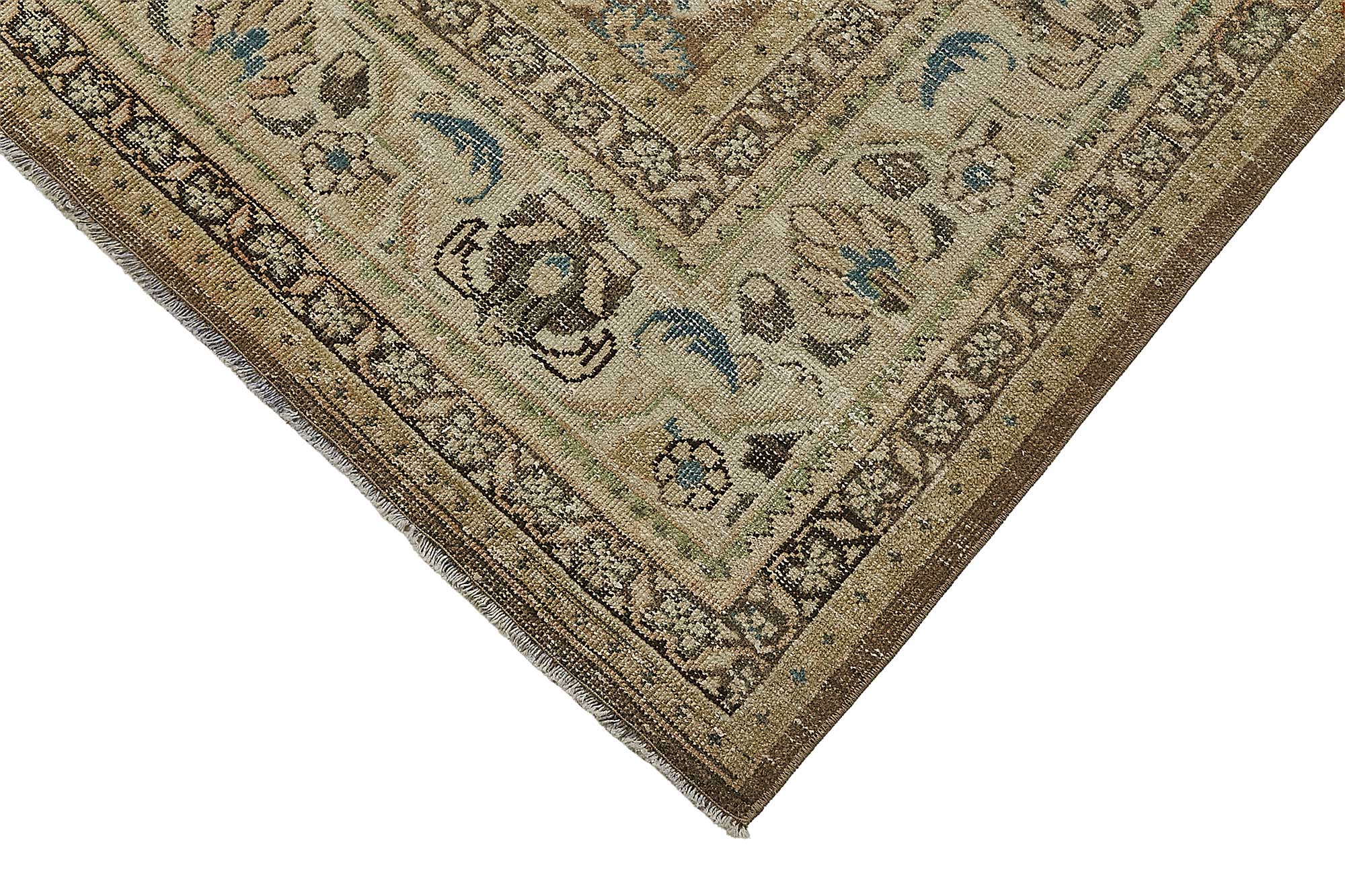 Beige Persian Antique — 2.92 x 3.80