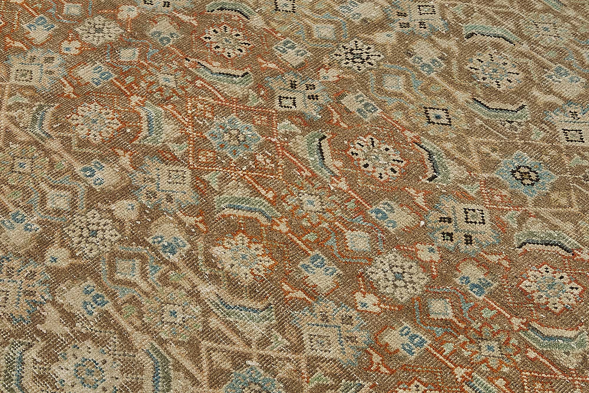 Beige Persian Antique — 2.92 x 3.80
