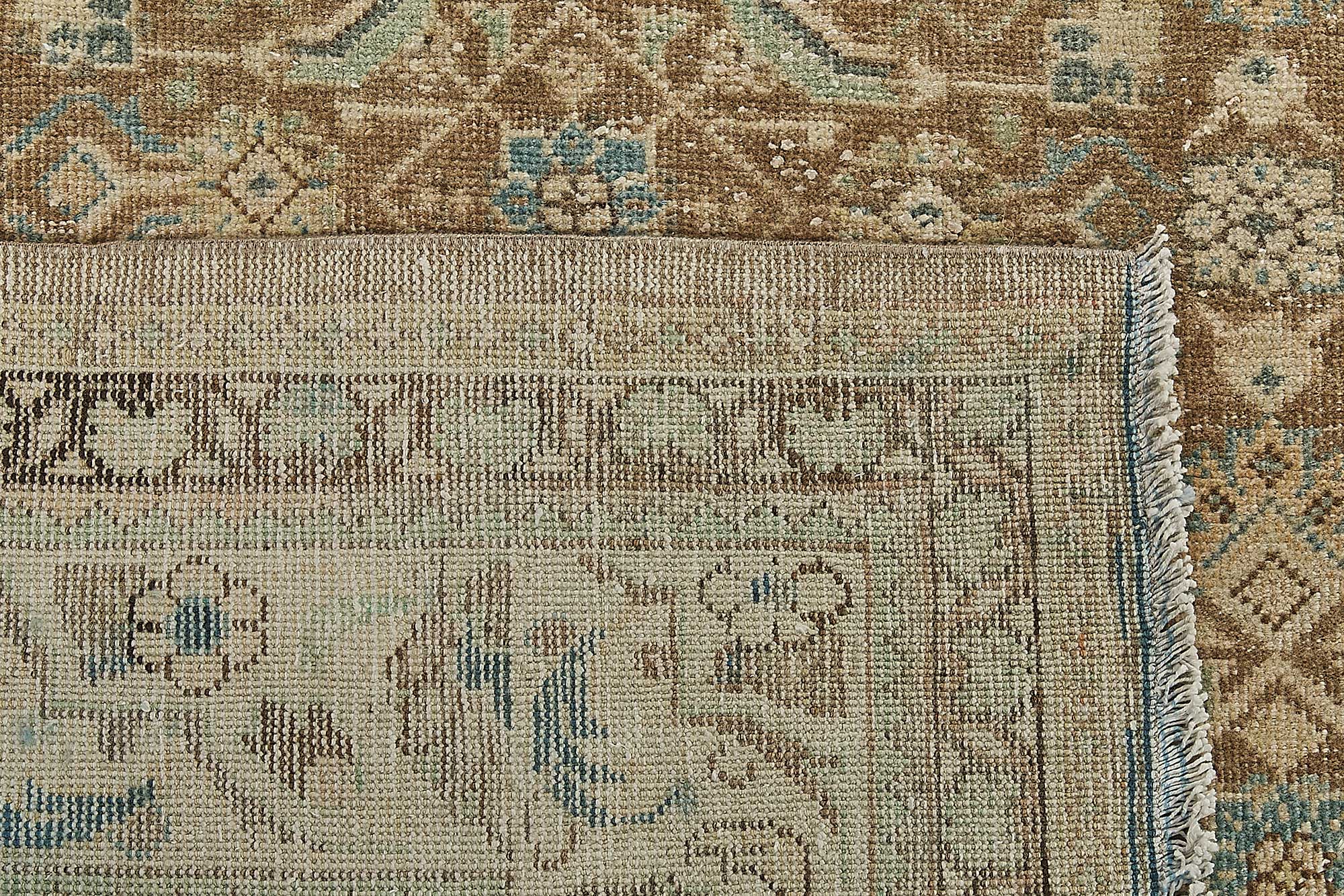 Beige Persian Antique — 2.92 x 3.80