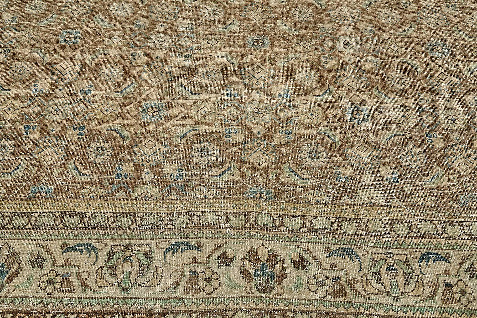 Beige Persian Antique — 2.92 x 3.80