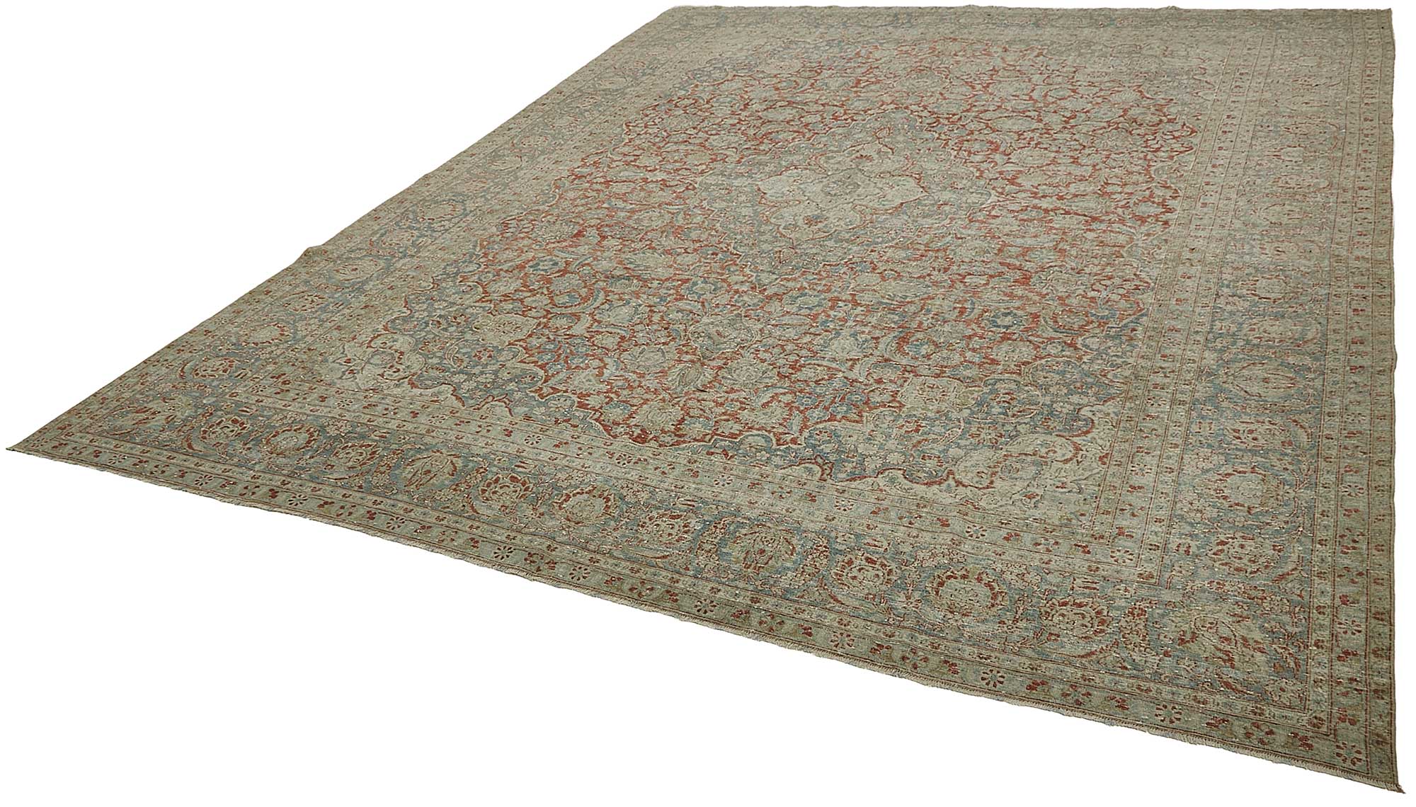 Beige Persian Antique — 3.13 x 3.94