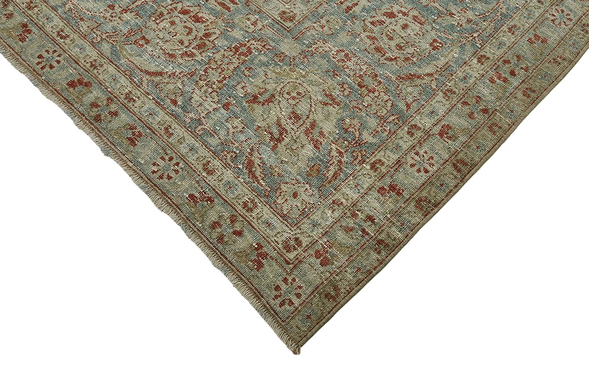 Beige Persian Antique — 3.13 x 3.94