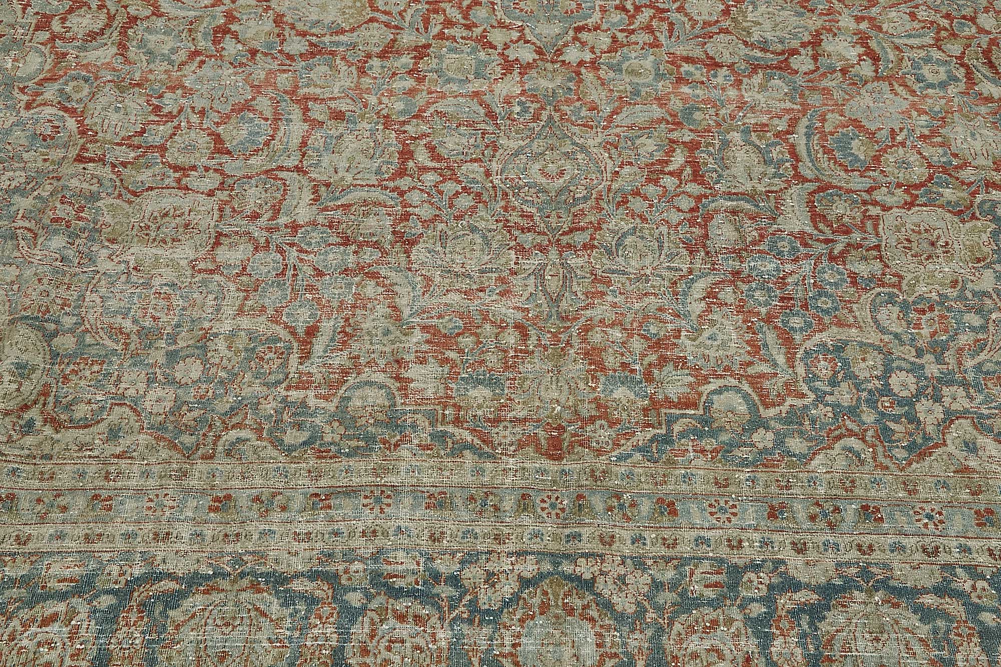 Beige Persian Antique — 3.13 x 3.94