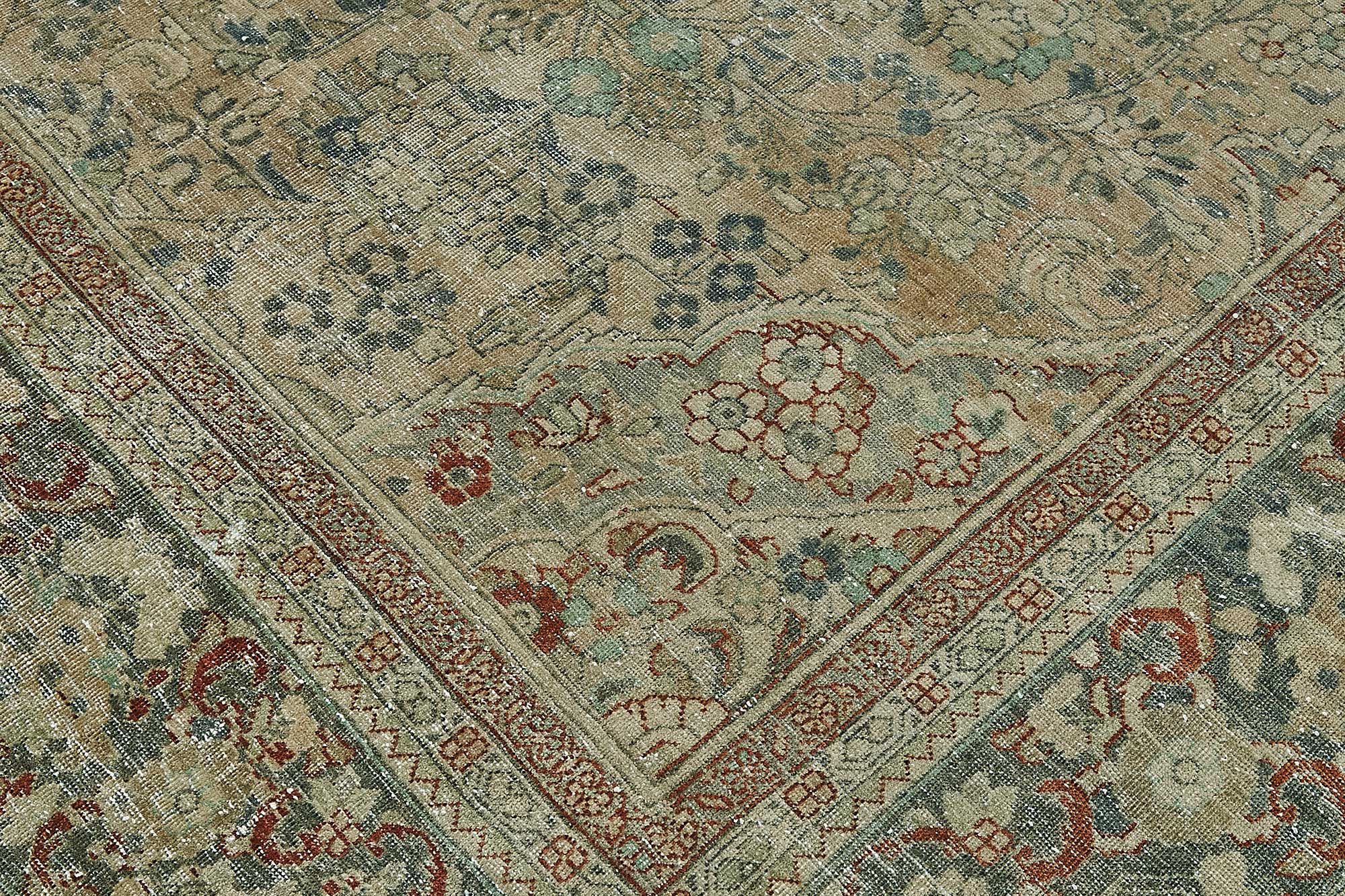 Beige Persian Antique — 3.25 x 4.17