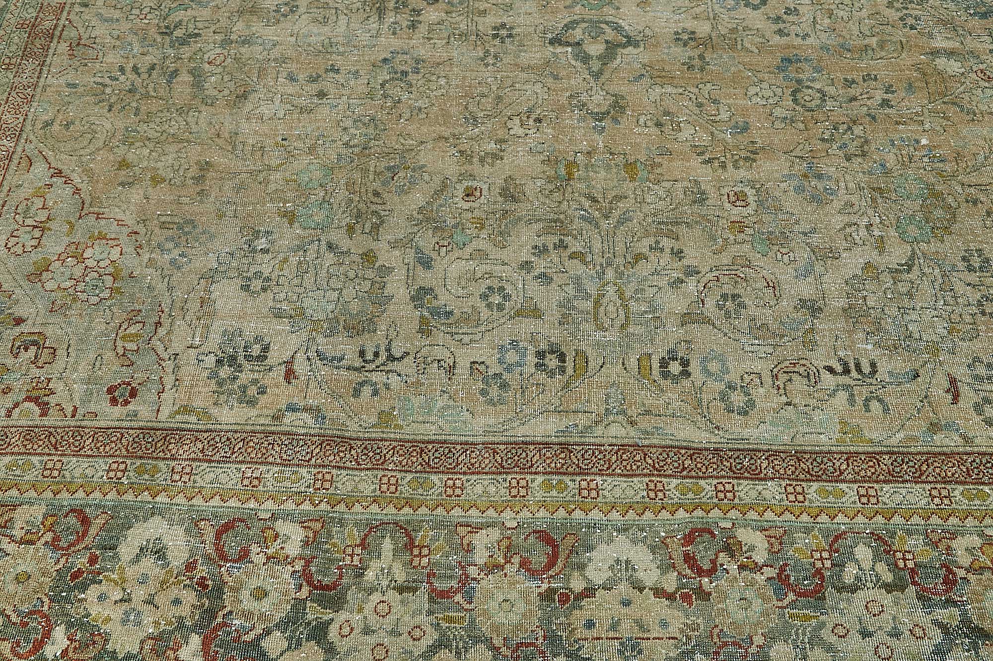 Beige Persian Antique — 3.25 x 4.17