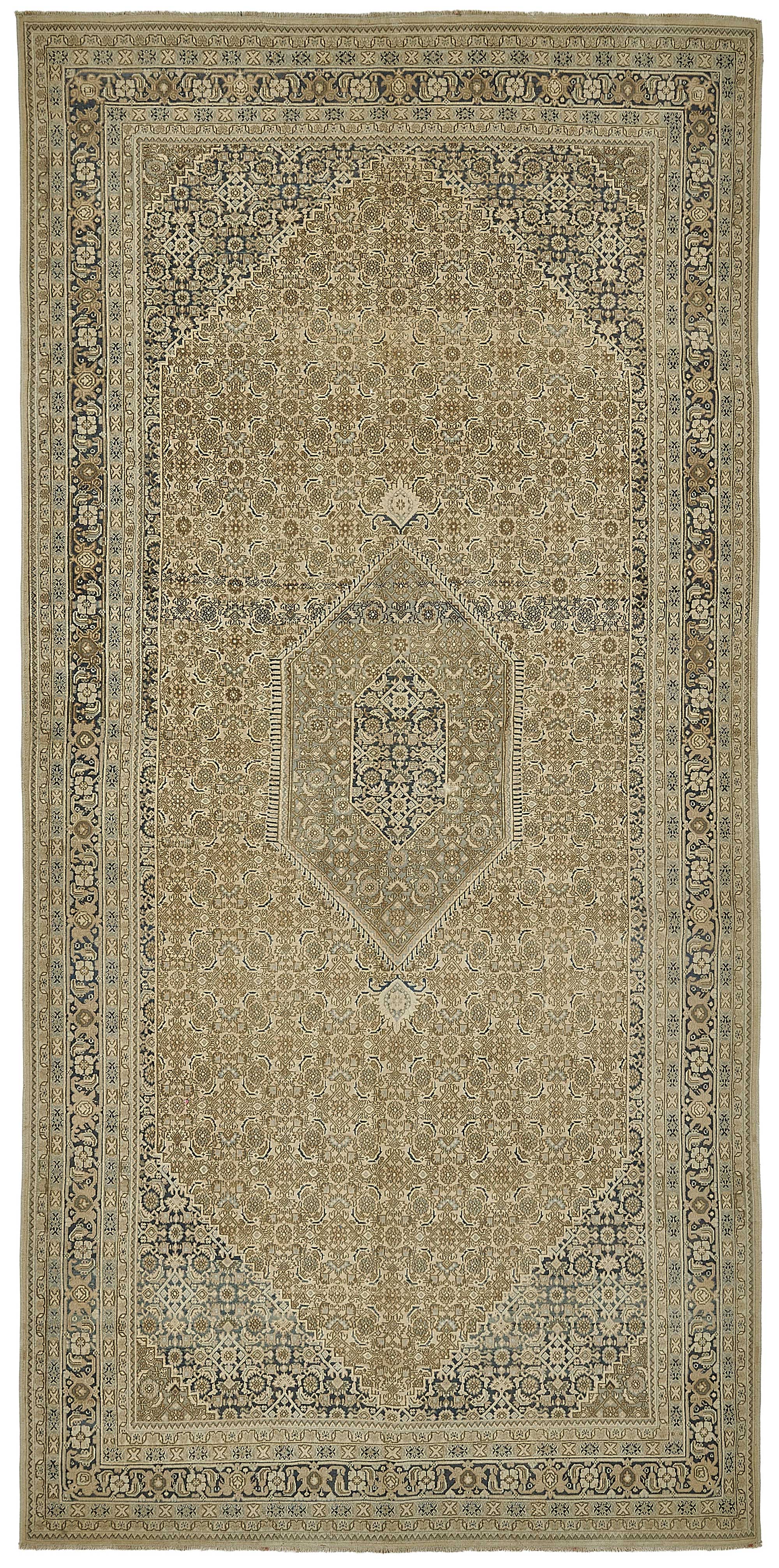 Beige Persian Antique — 1.76 x 3.66