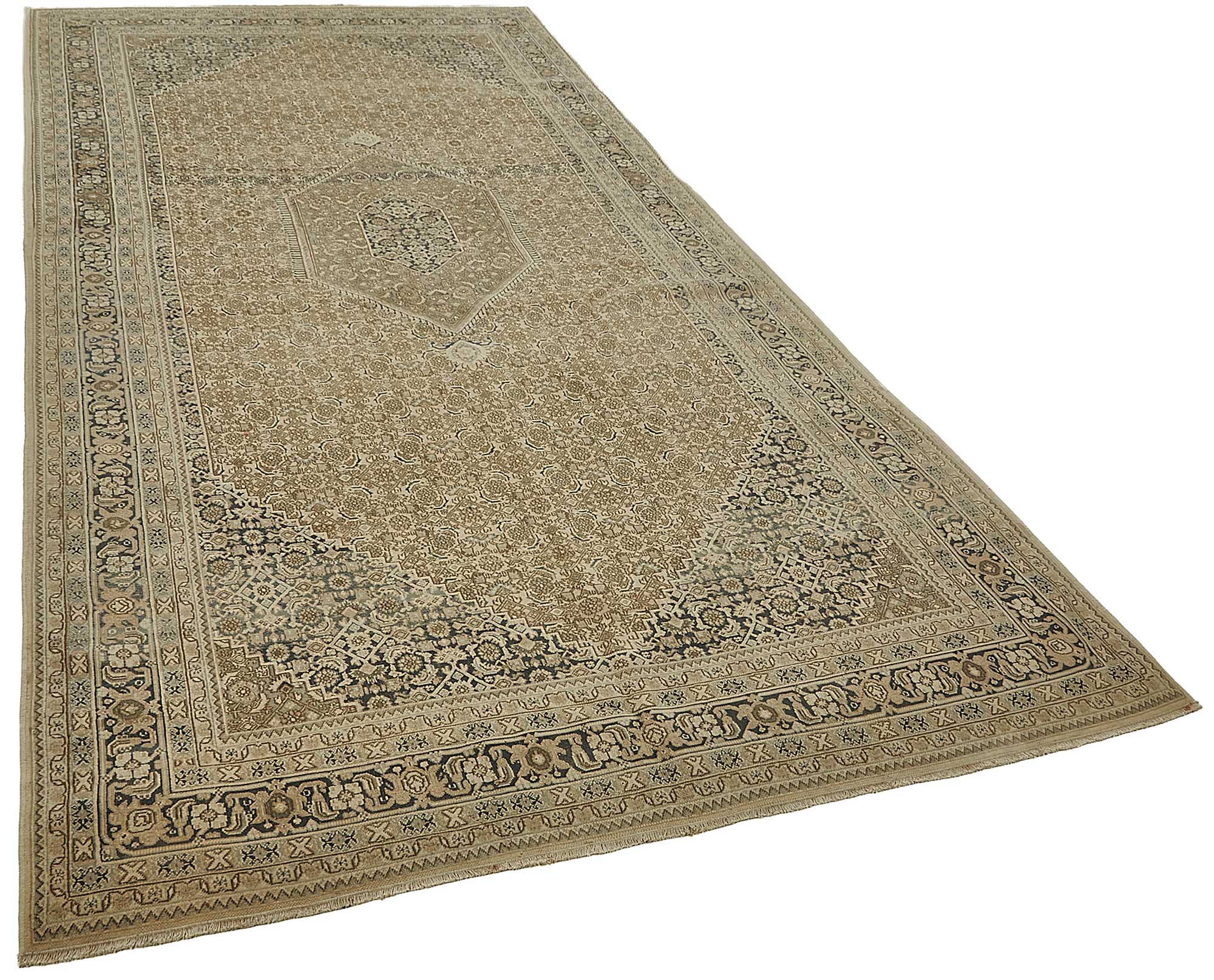 Beige Persian Antique — 1.76 x 3.66