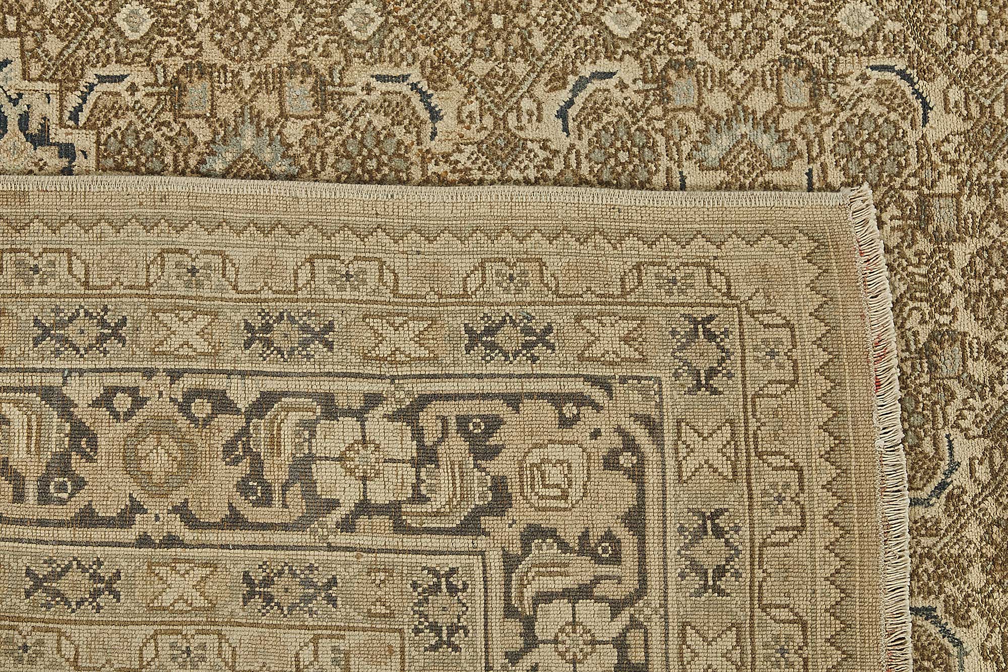 Beige Persian Antique — 1.76 x 3.66
