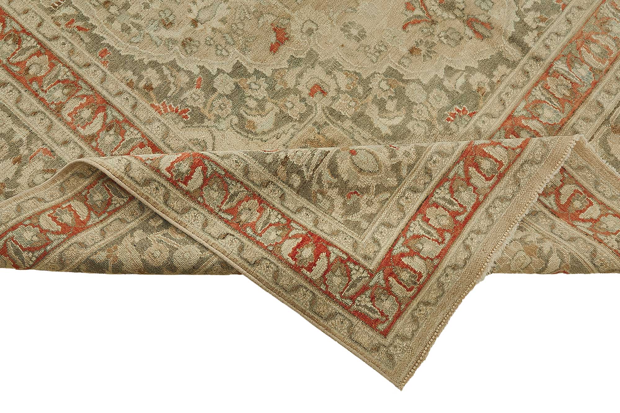 Beige Persian Antique — 2.16 x 3.22