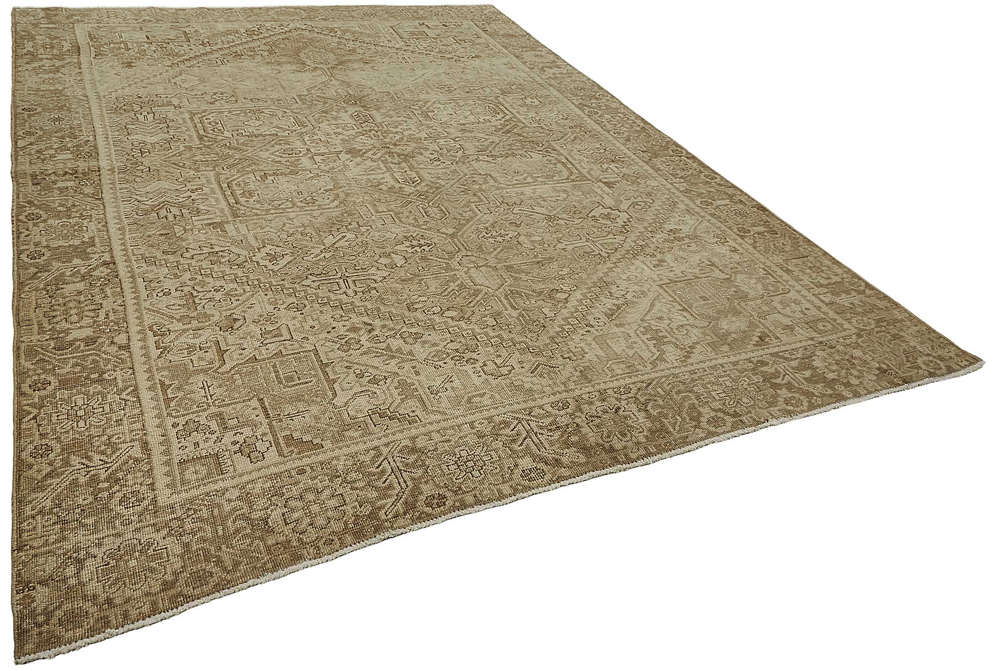 Beige Persian Antique — 2.56 x 3.45