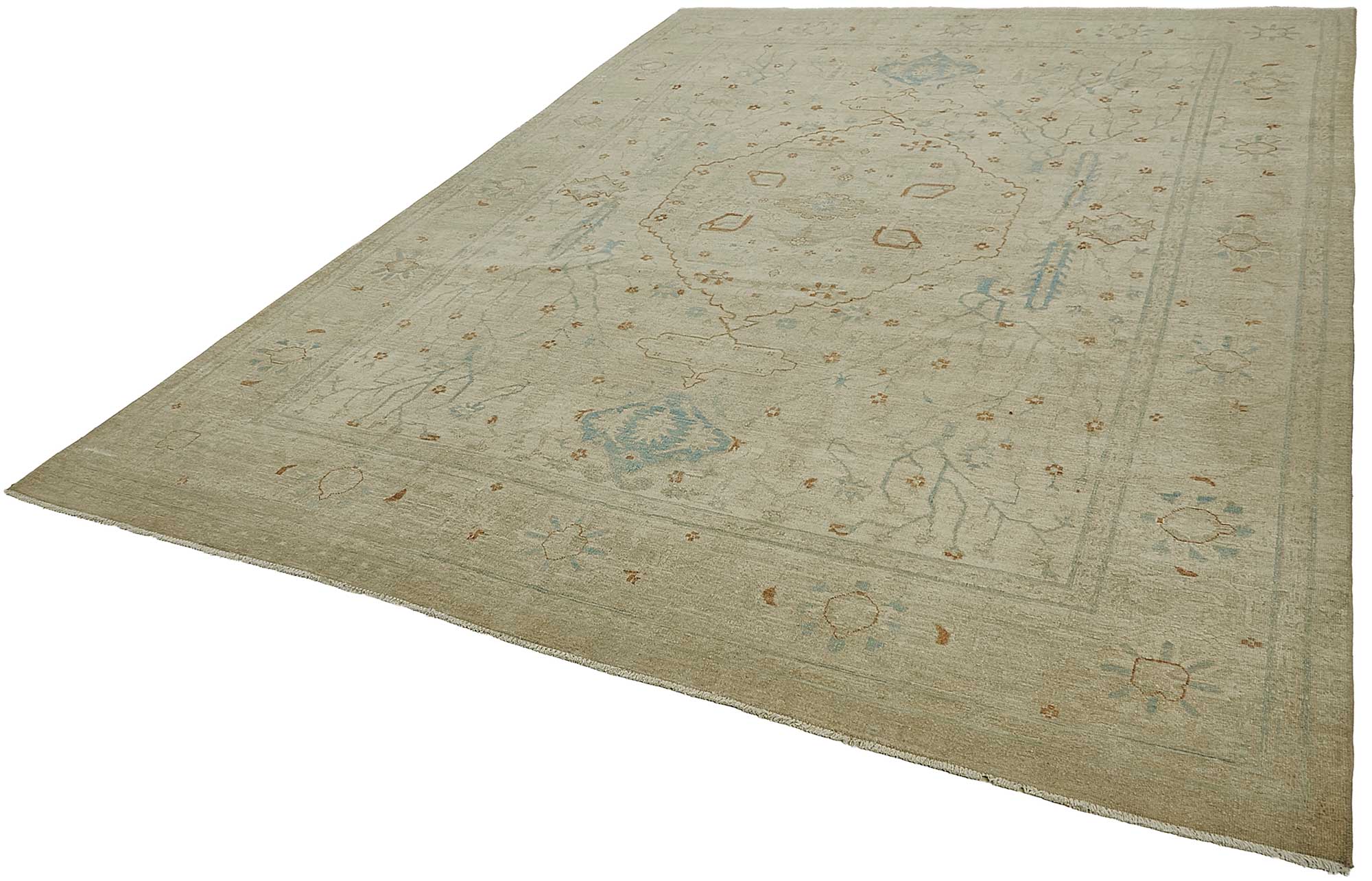 Beige Persian Antique — 2.68 x 3.66