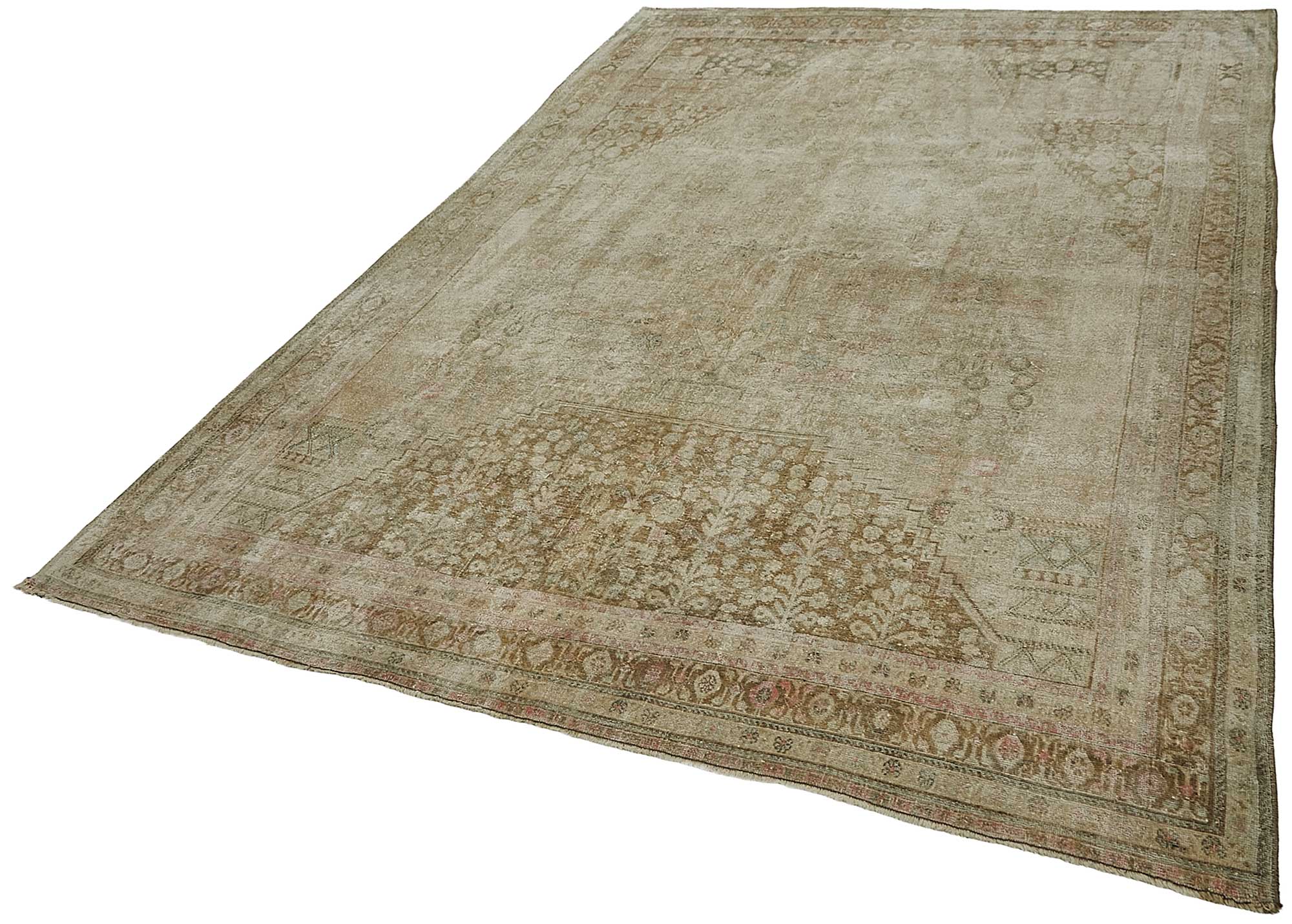 Beige Persian Antique — 2.03 x 3.00