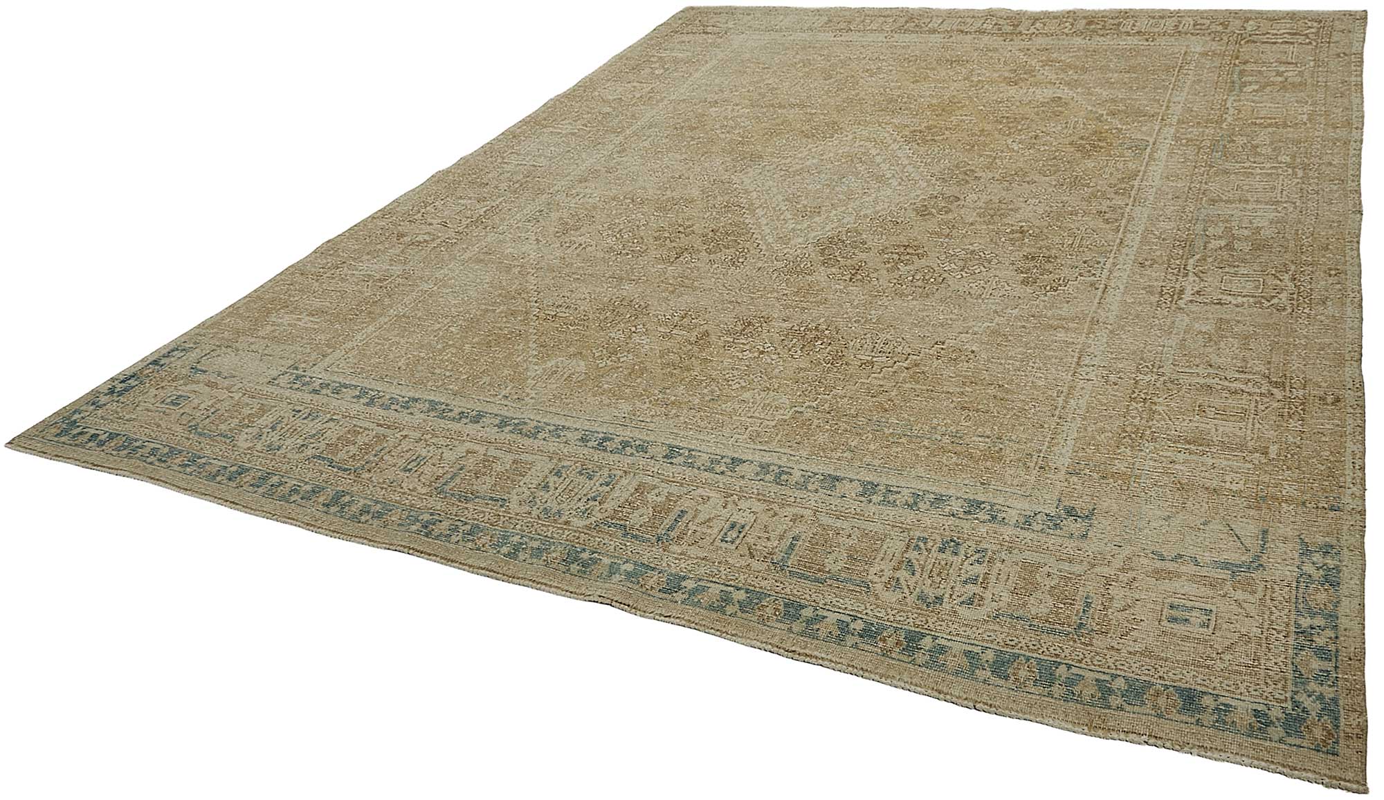 Beige Persian Antique — 3.00 x 3.92