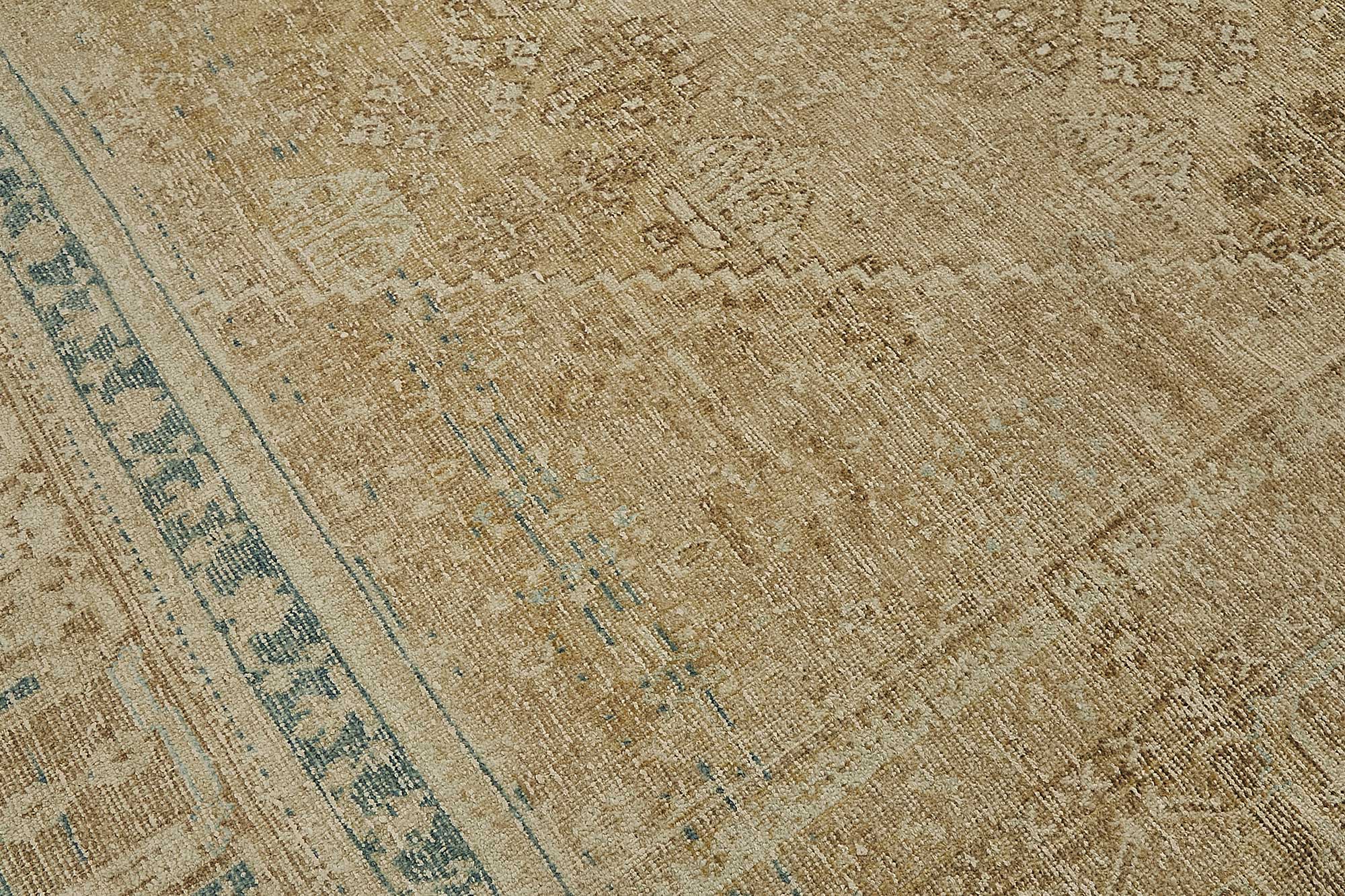 Beige Persian Antique — 3.00 x 3.92