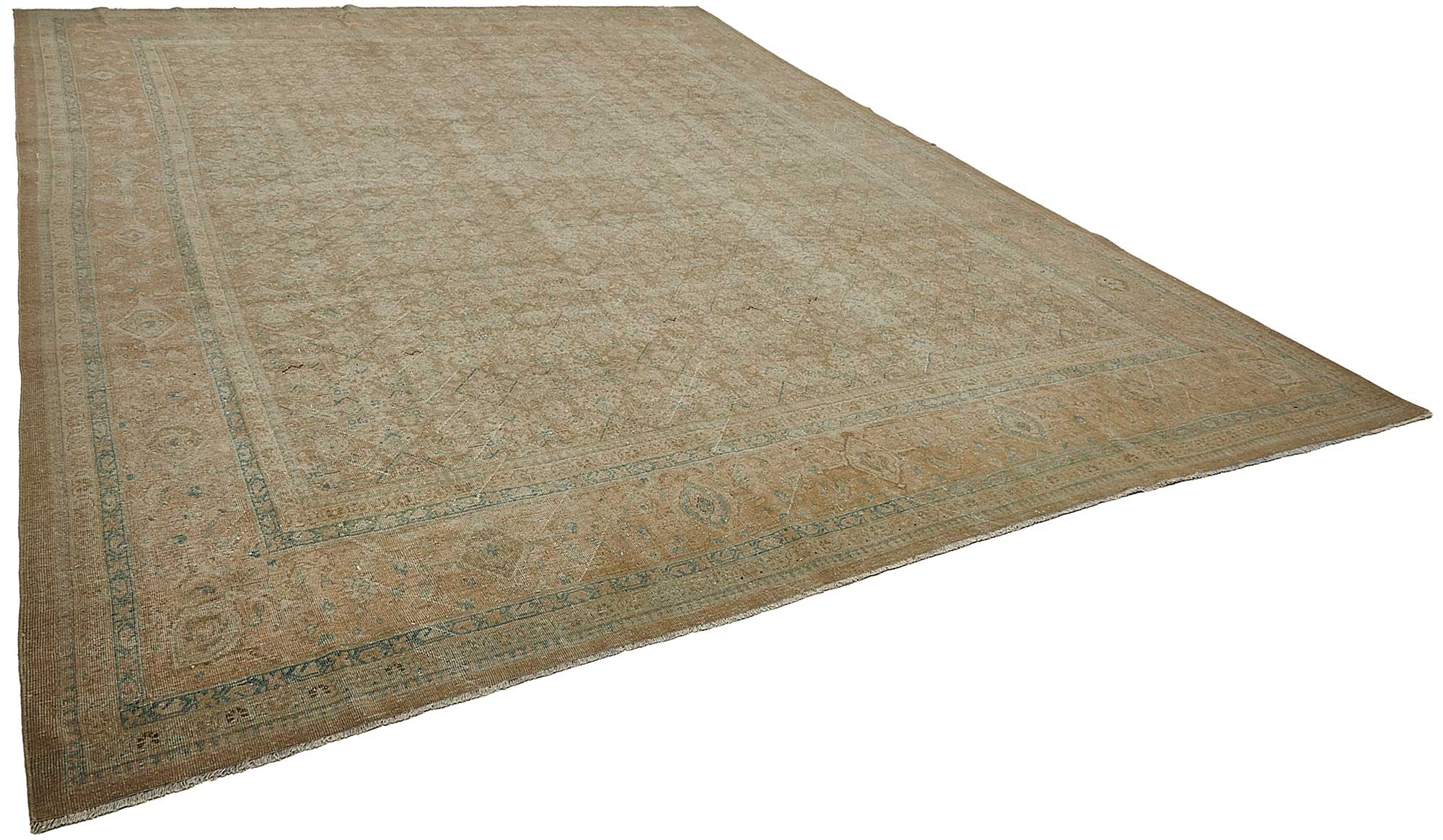 Beige Persian Antique — 3.43 x 4.41