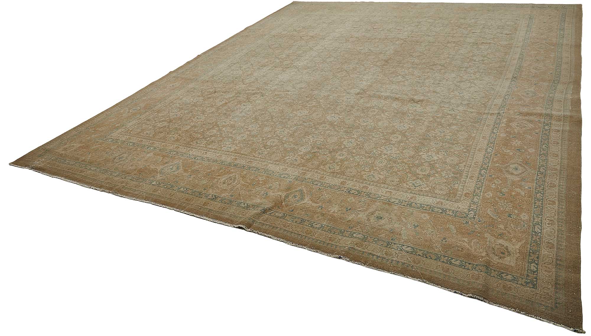 Beige Persian Antique — 3.43 x 4.41