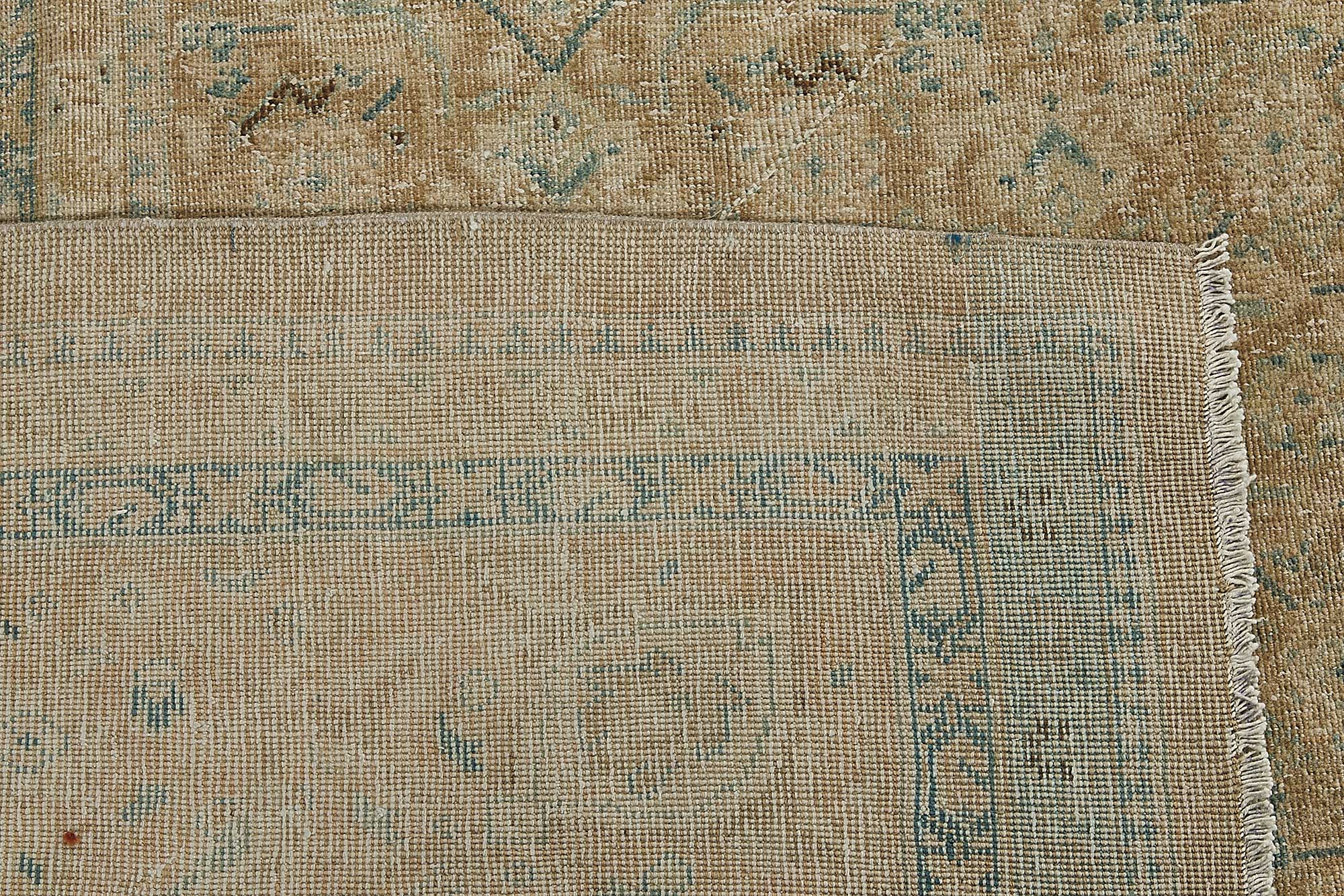 Beige Persian Antique — 3.43 x 4.41