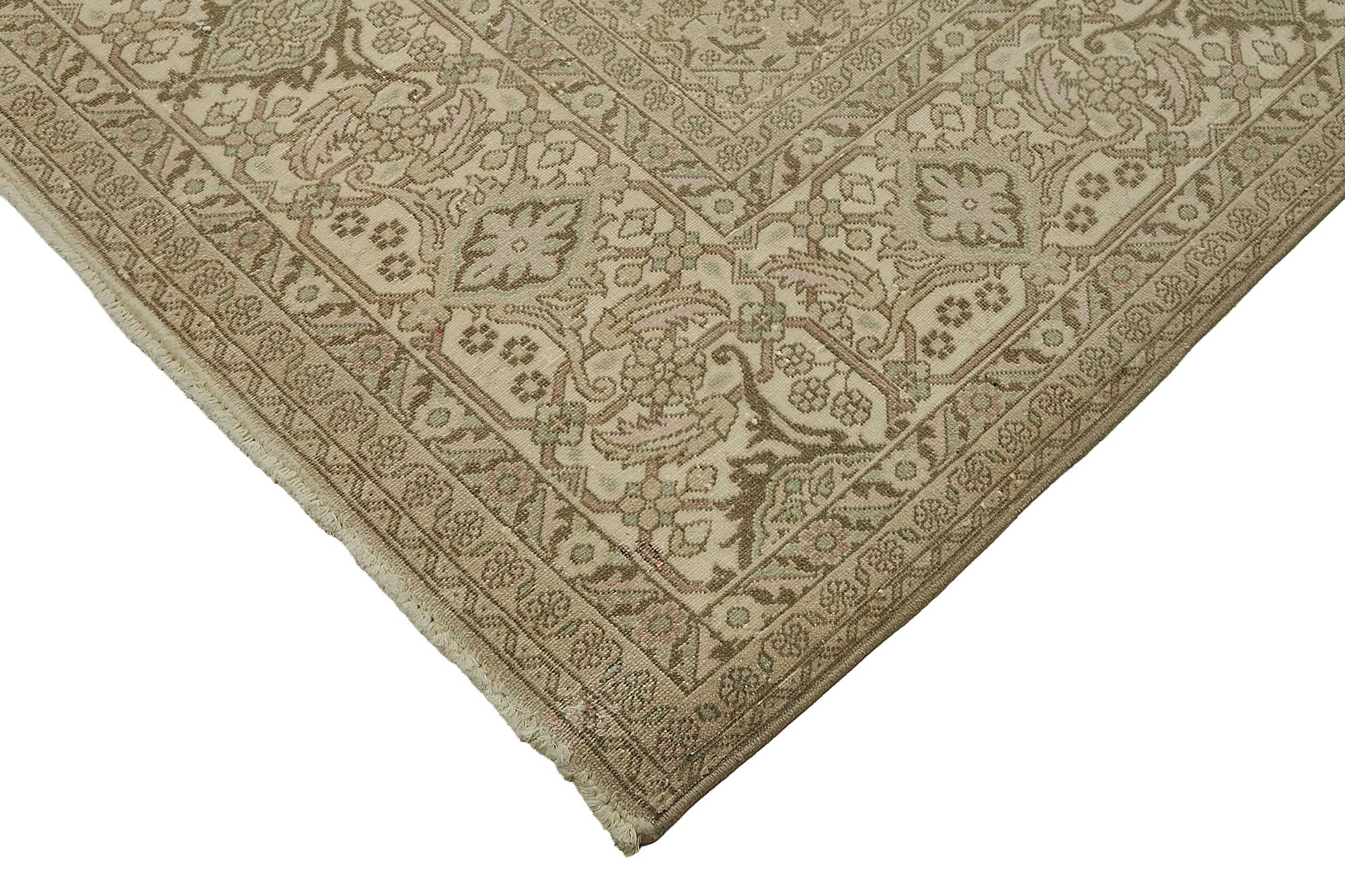 Beige Persian Antique — 2.96 x 3.93