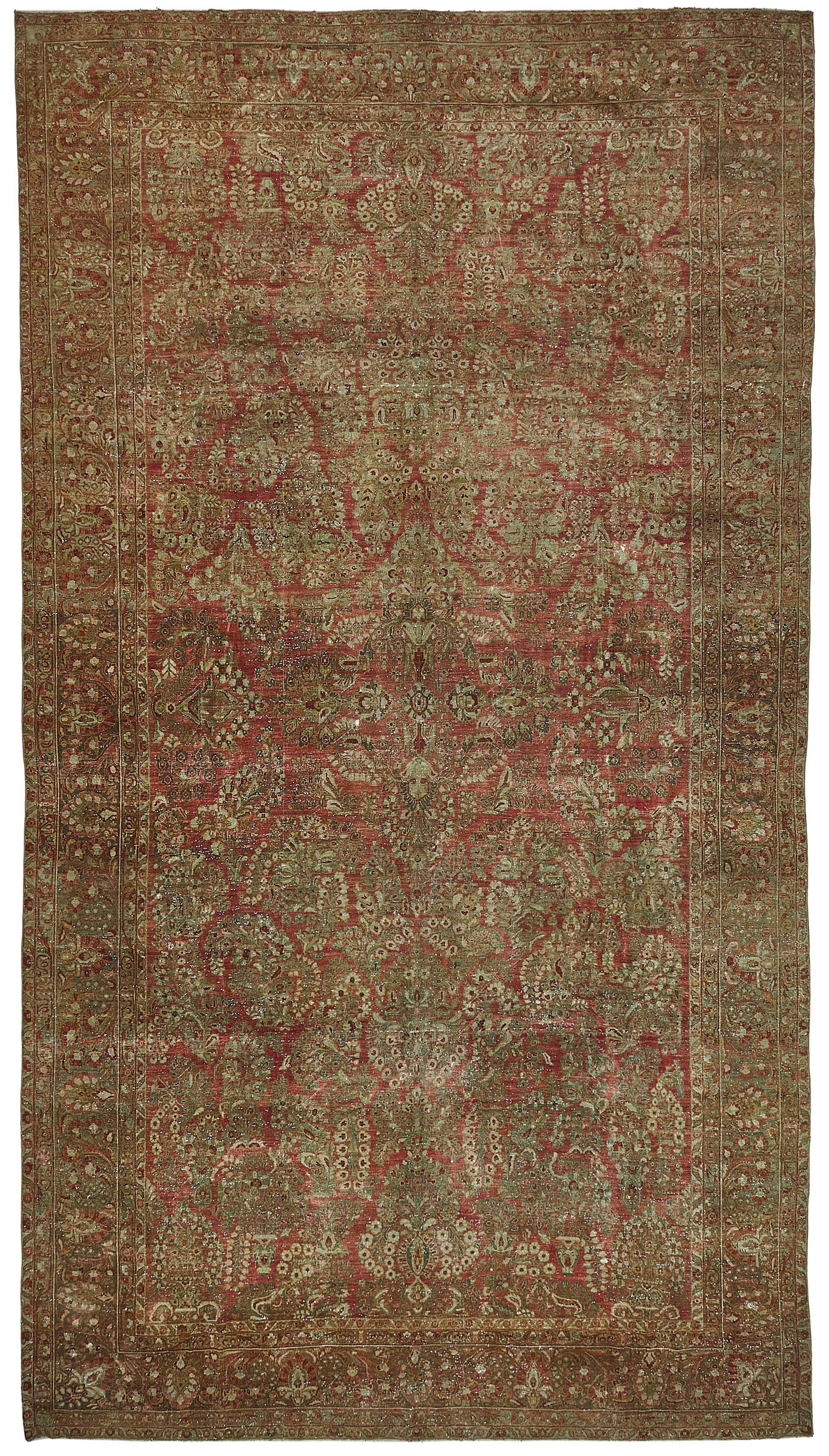 Beige Persian Antique — 3.30 x 5.90