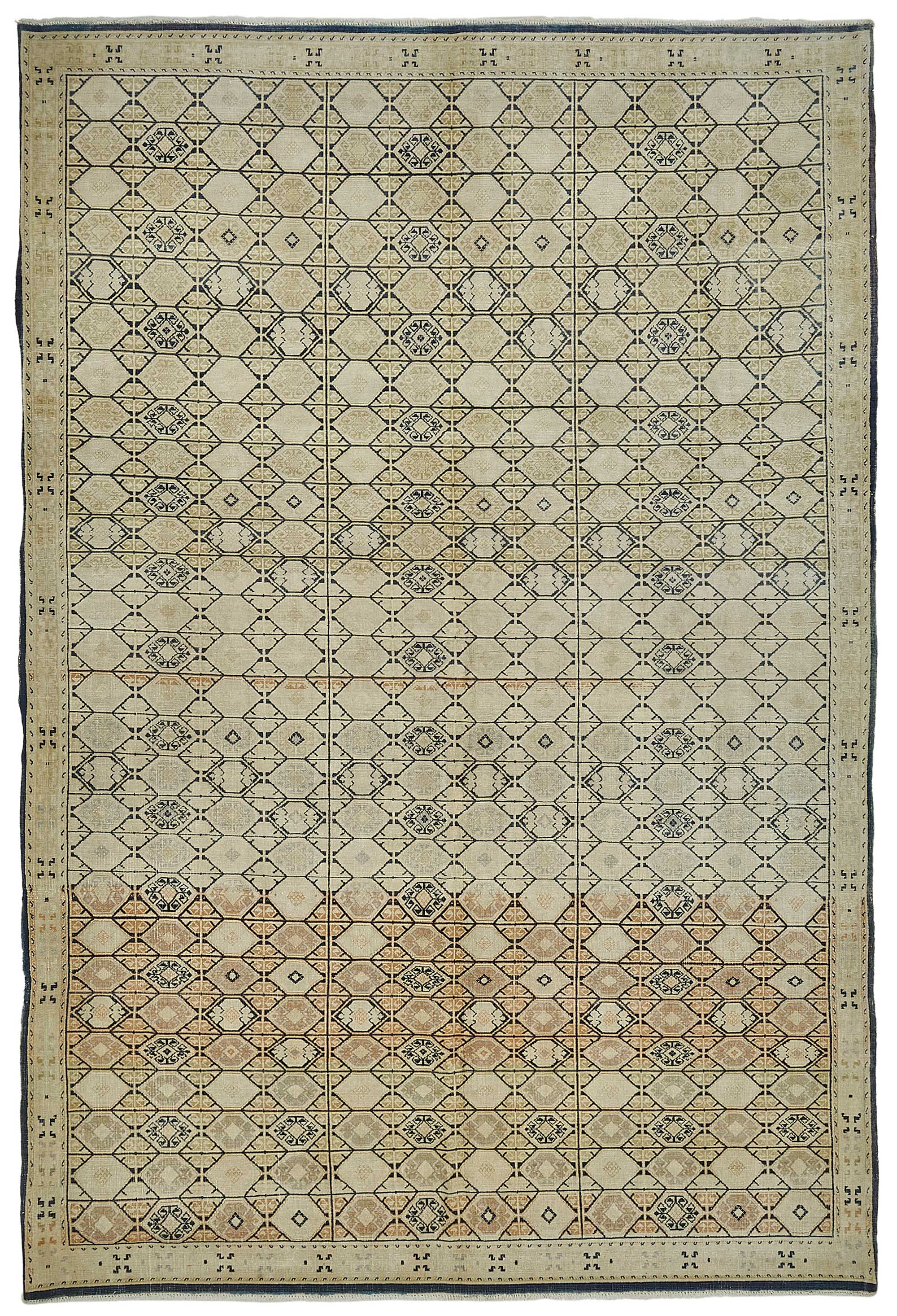 Beige Persian Antique — 2.05 x 3.11
