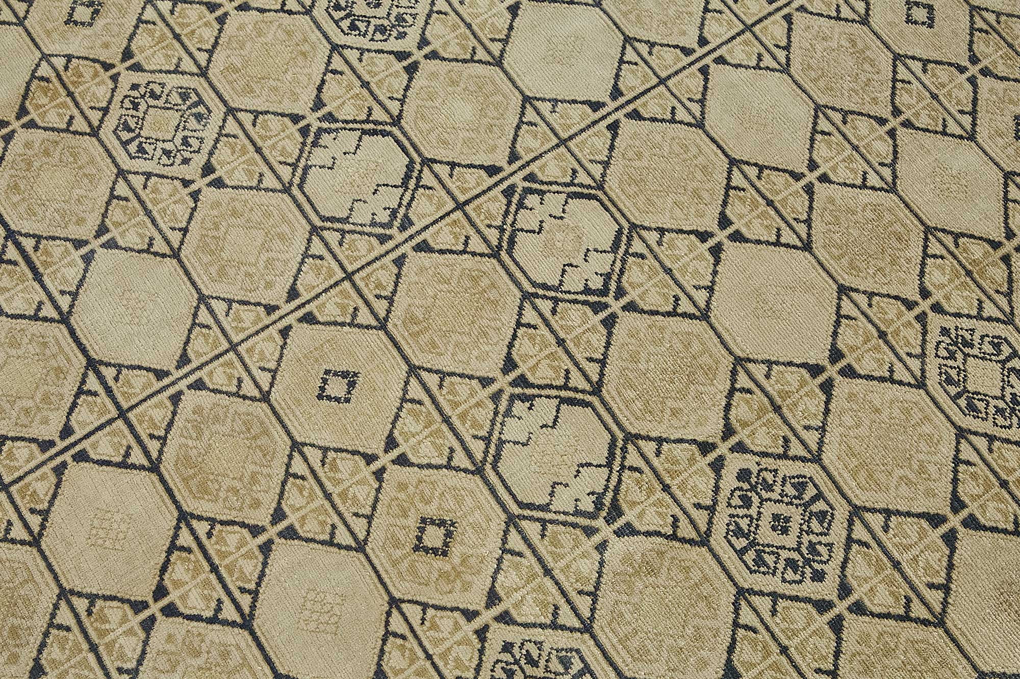 Beige Persian Antique — 2.05 x 3.11