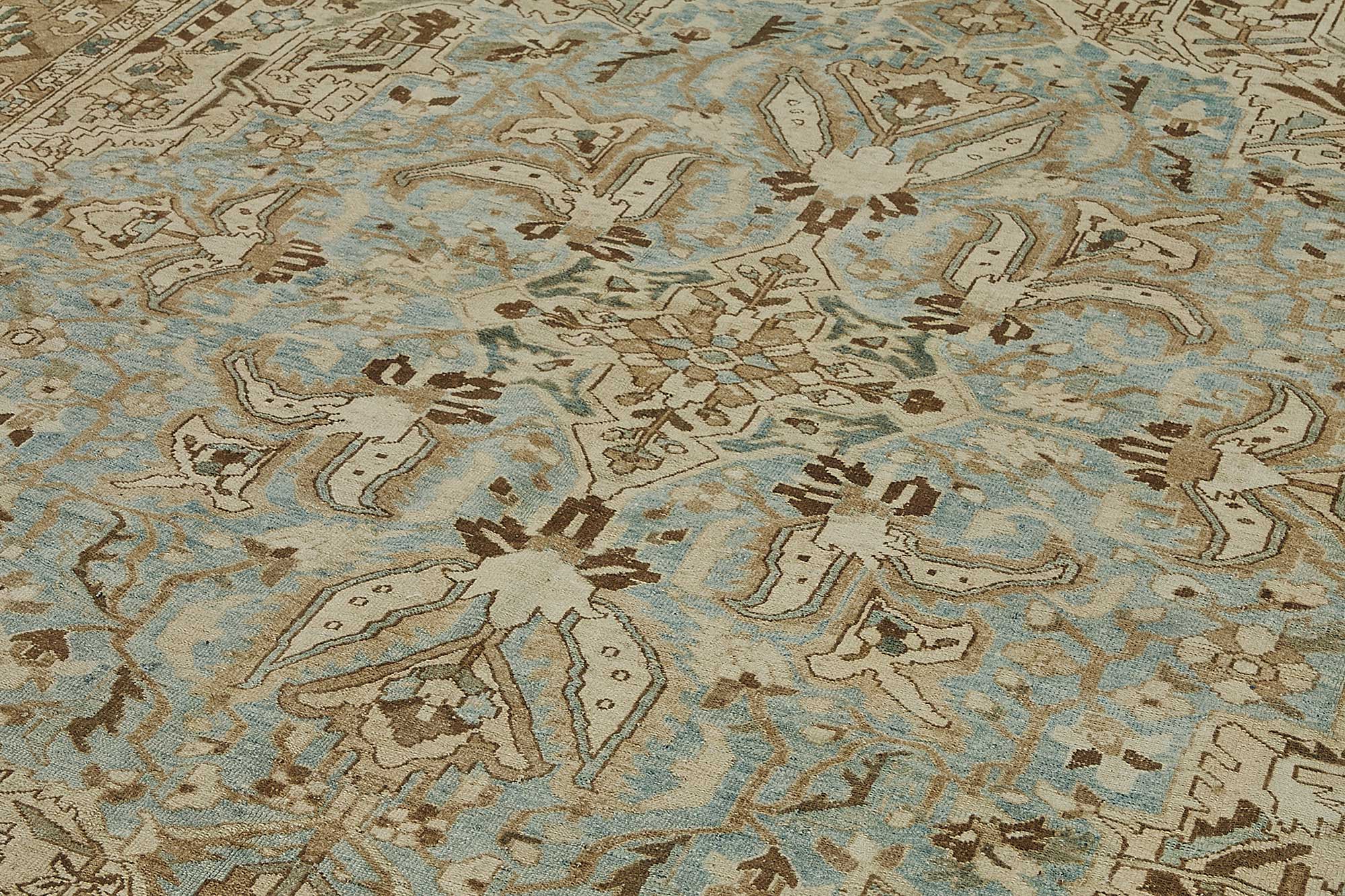 Beige Persian Antique — 3.05 x 4.87