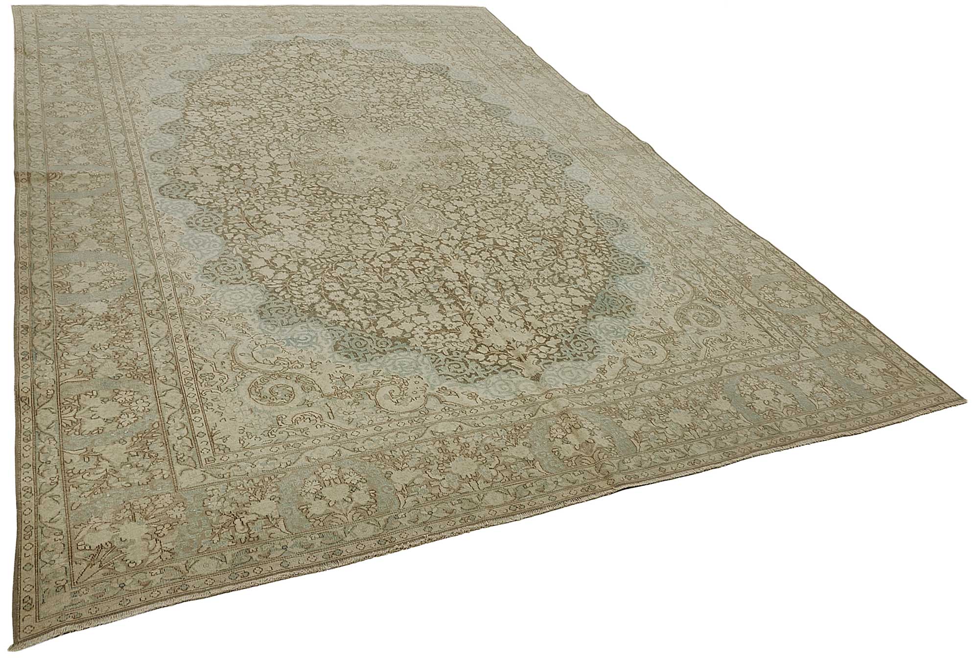 Beige Persian Antique — 2.34 x 3.21