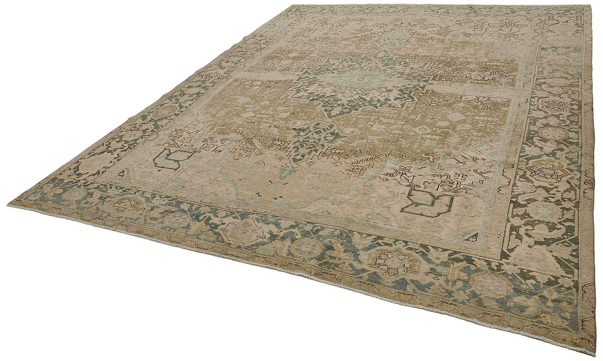 Beige Persian Antique — 2.86 x 3.65