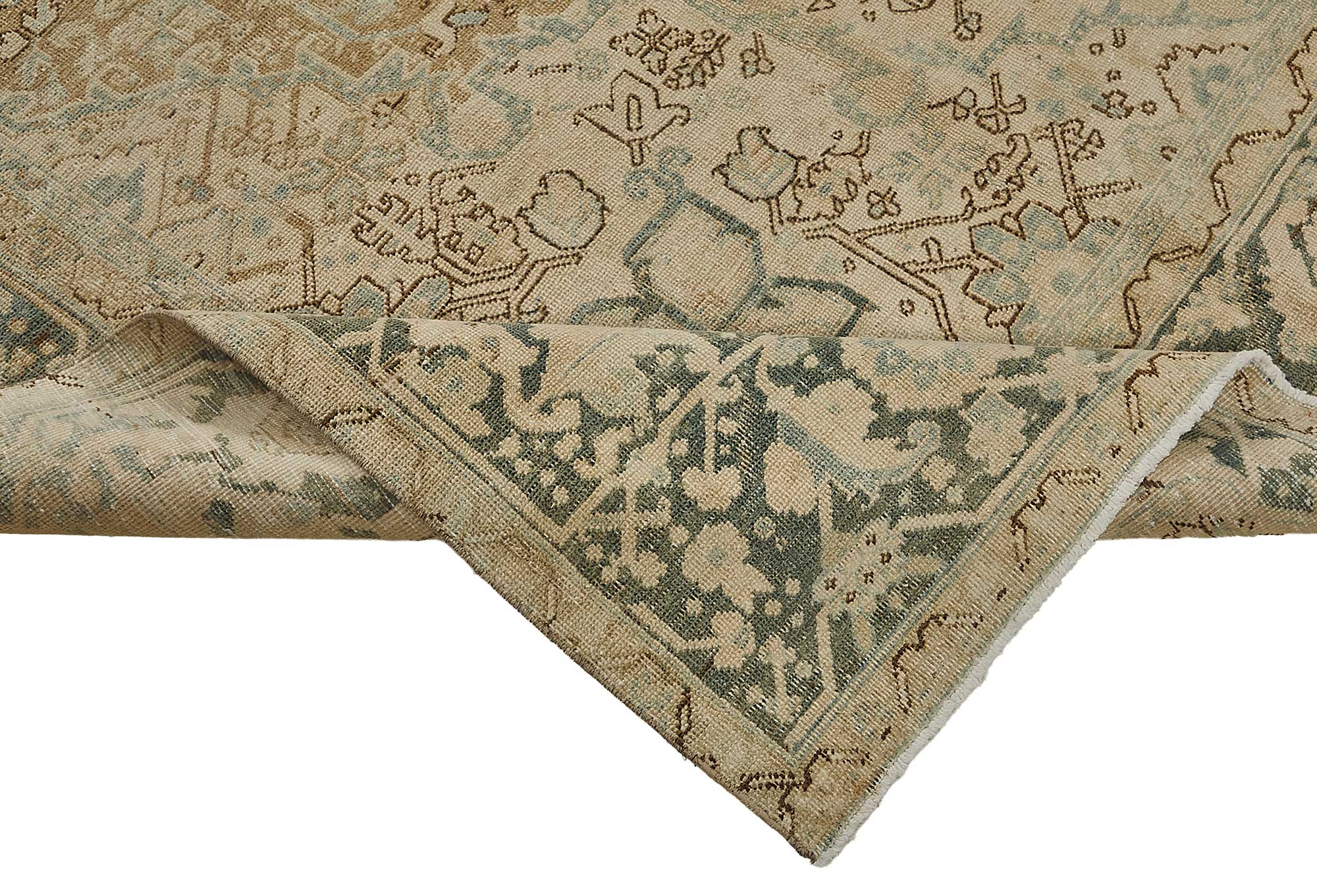 Beige Persian Antique — 2.86 x 3.65