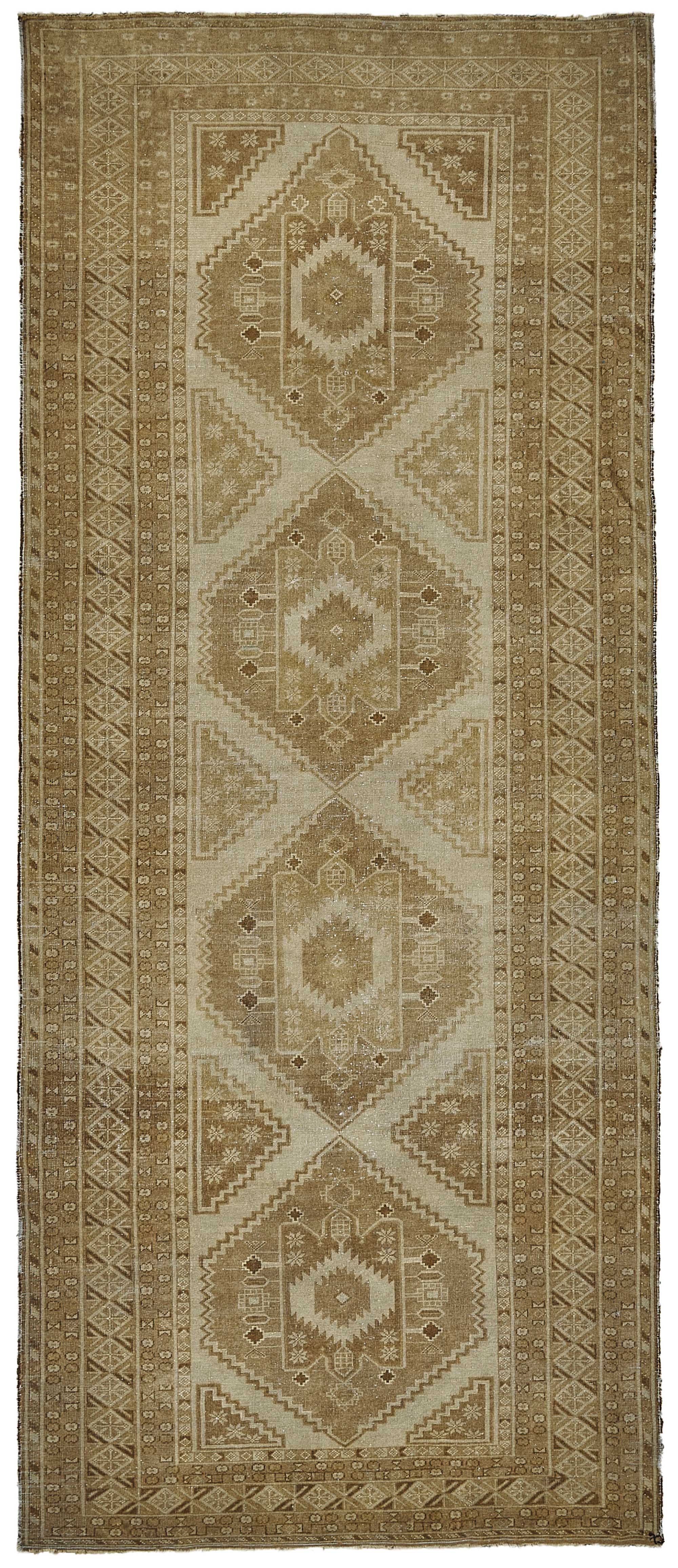 Beige Persian Antique — 1.32 x 3.20