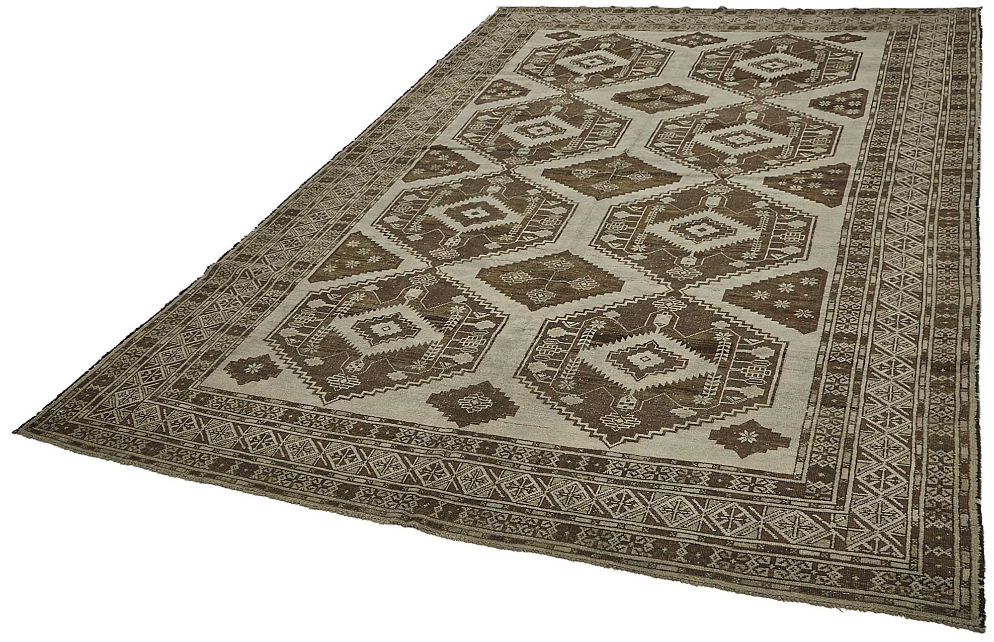 Beige Persian Antique — 2.20 x 3.41