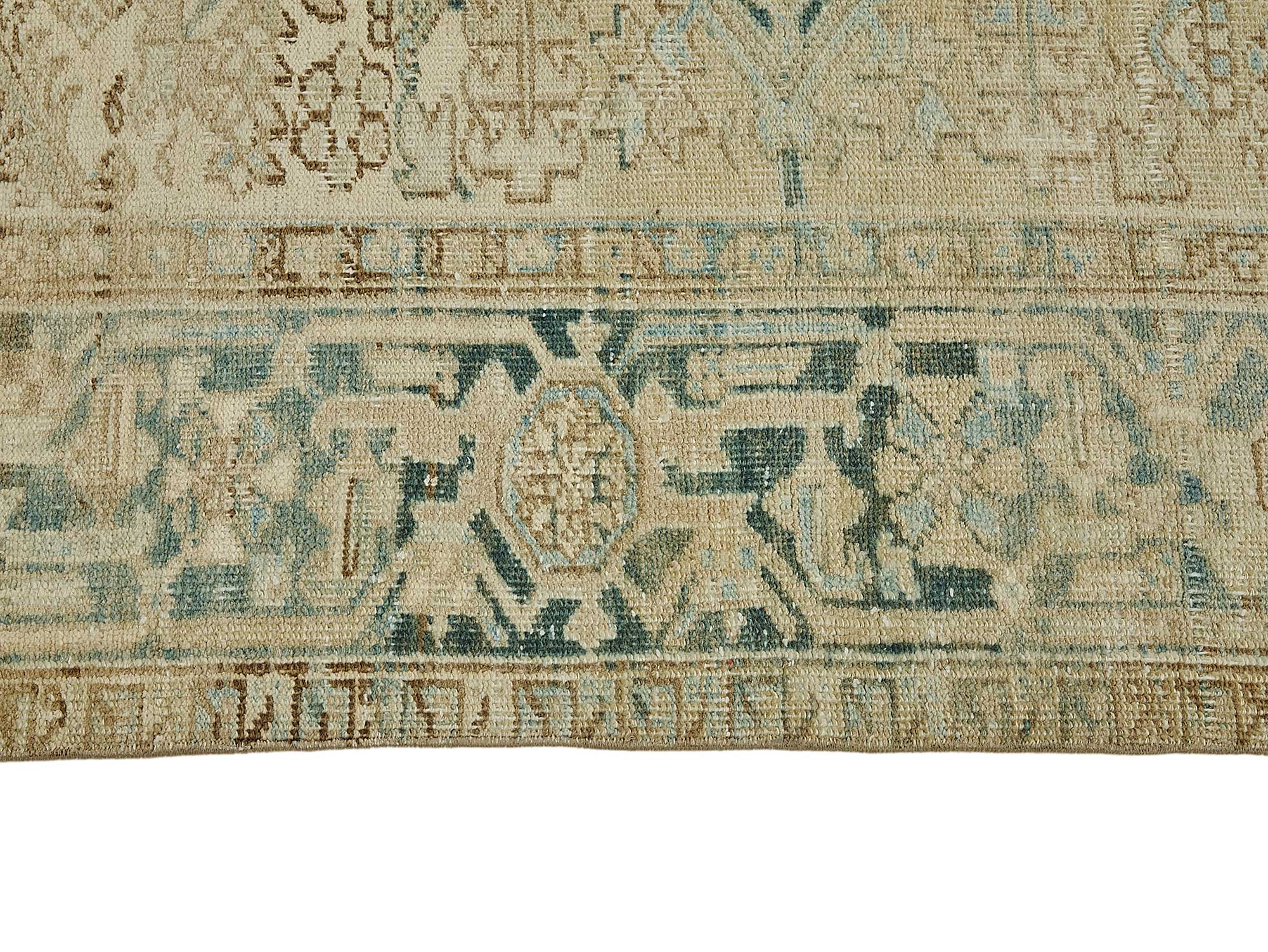 Beige Persian Antique — 2.44 x 3.14