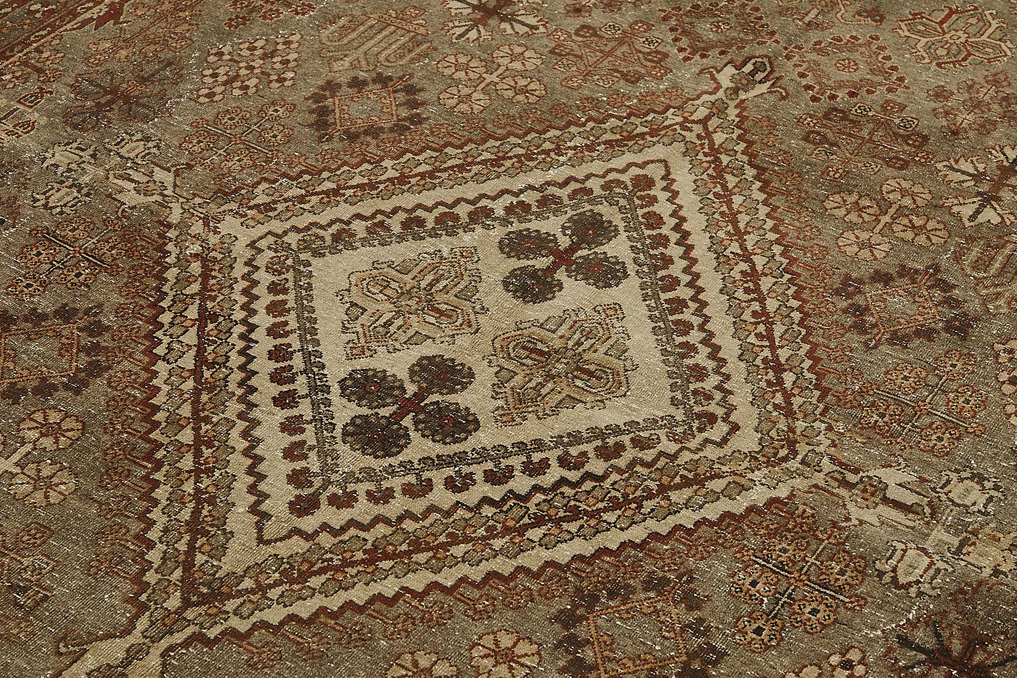 Beige Persian Antique — 2.40 x 3.40