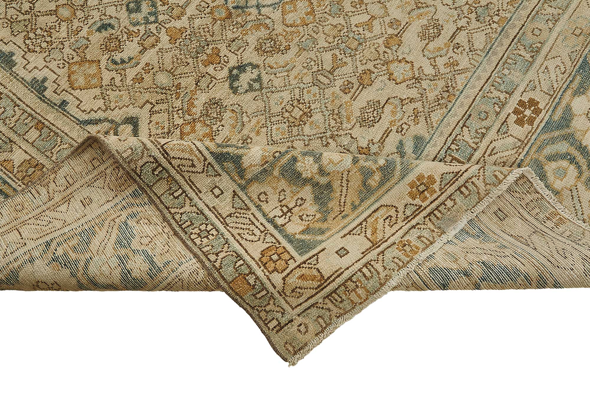 Beige Persian Antique — 2.44 x 3.43