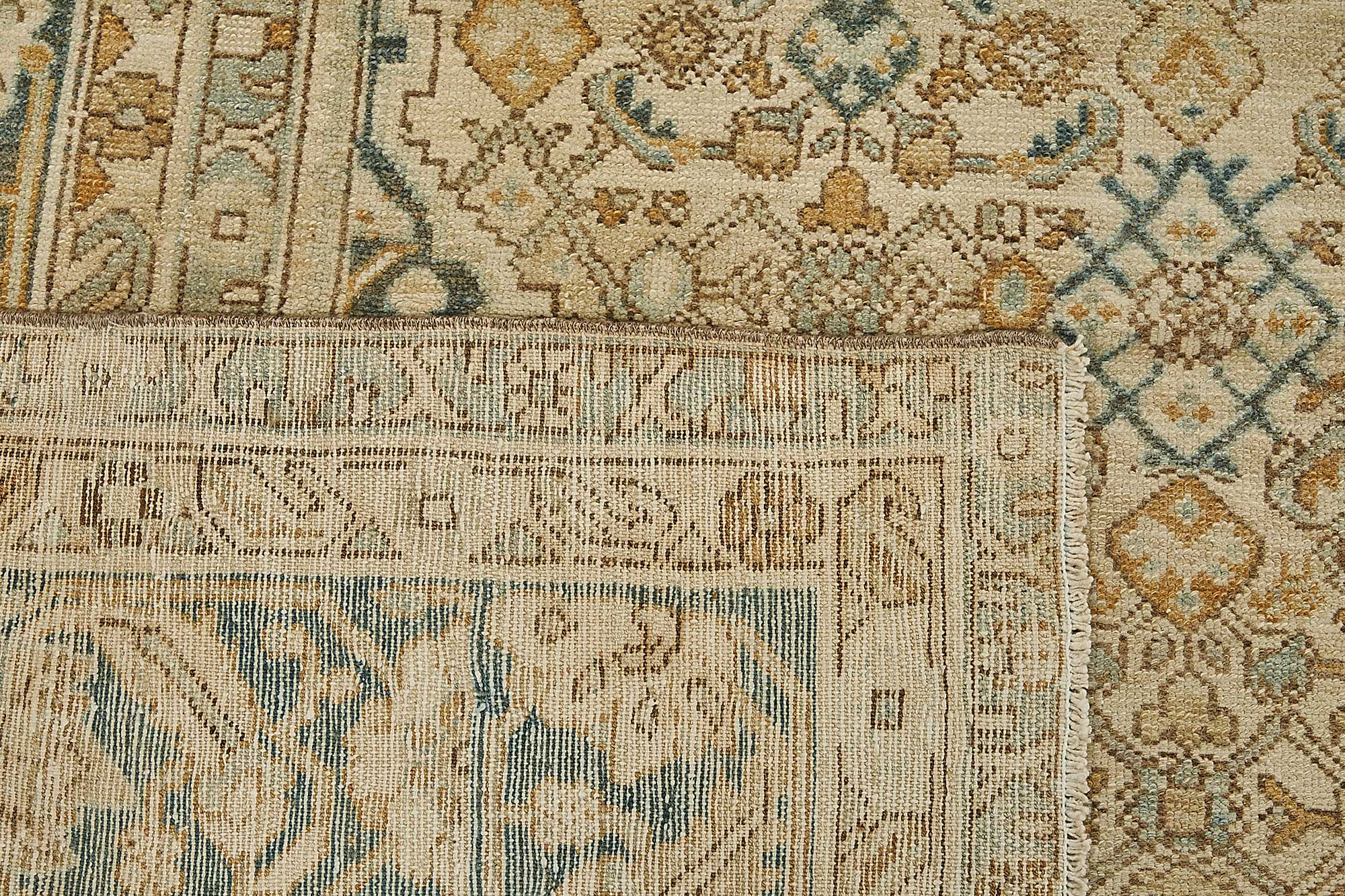 Beige Persian Antique — 2.44 x 3.43