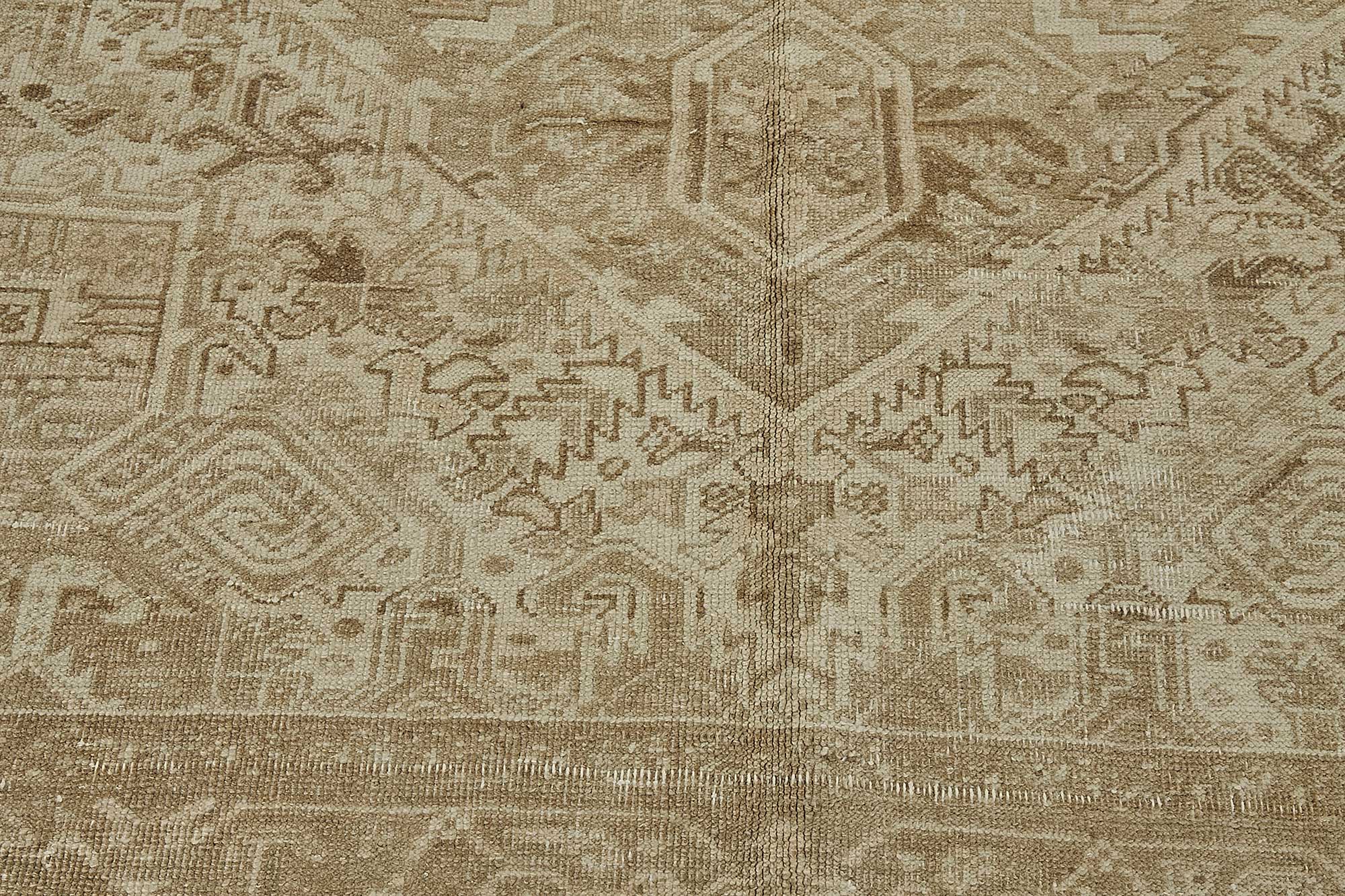 Beige Persian Antique — 2.60 x 3.31